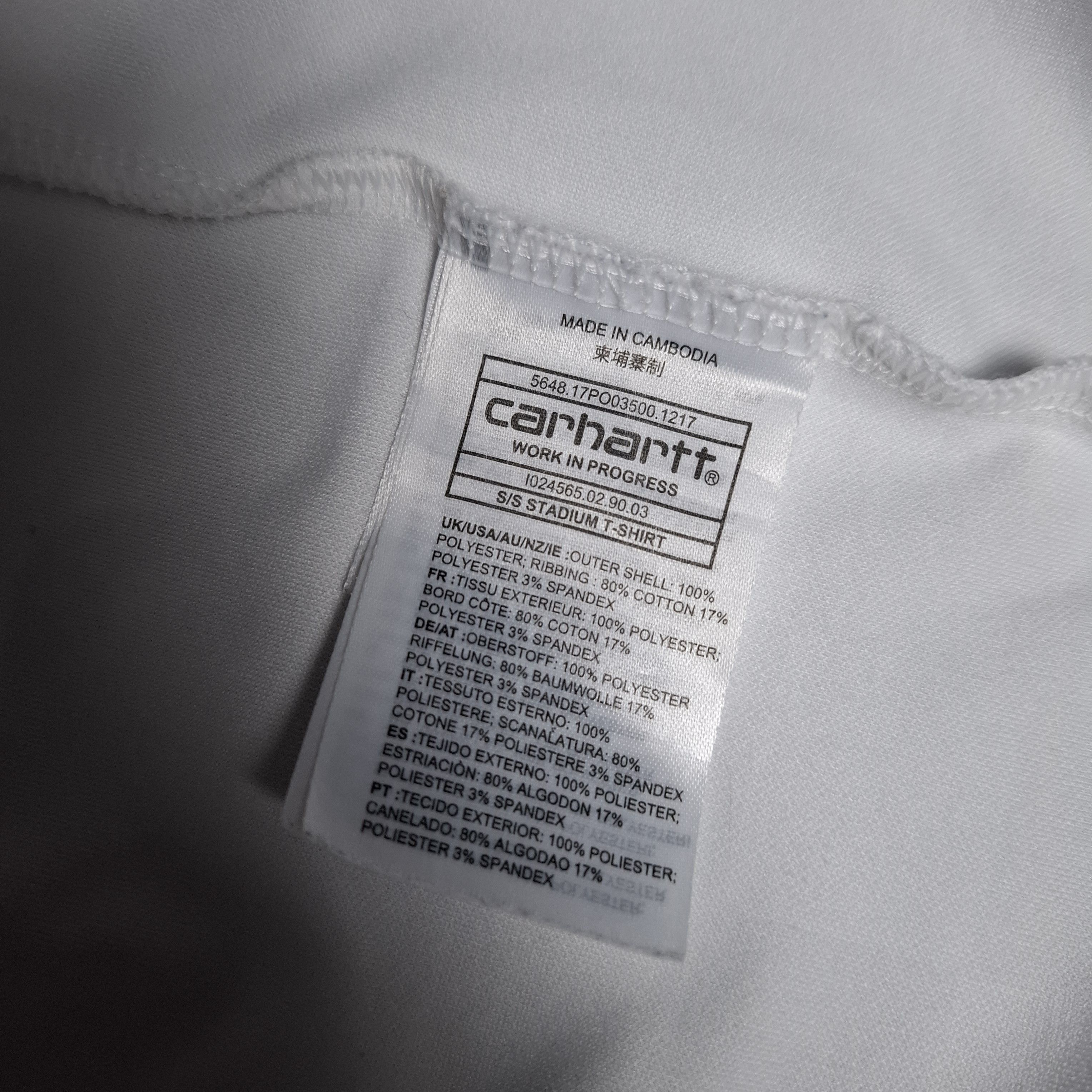 Carhartt Wip Carhartt WIP S/S Stadium T-Shirt Size US S / EU 44-46 / 1 - 5 Thumbnail