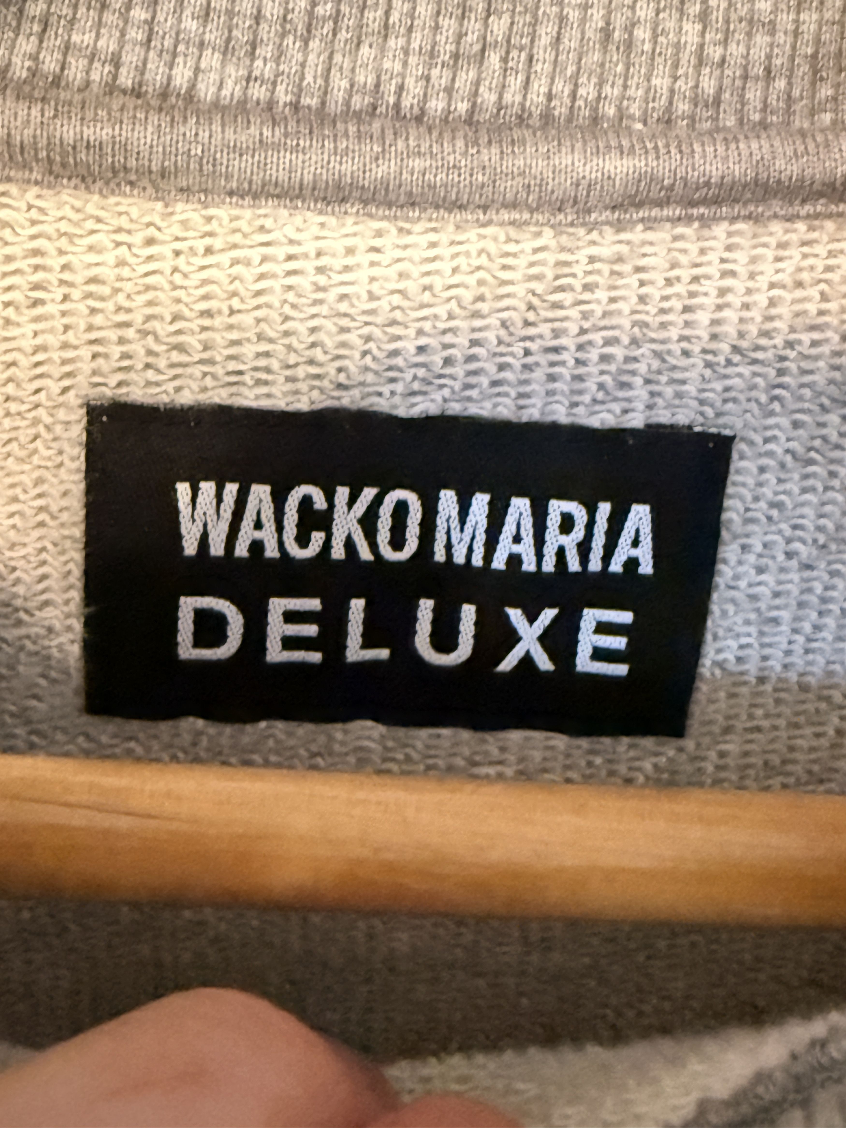 Wacko Maria DELUXE crew grey Size US M / EU 48-50 / 2 - 6 Thumbnail