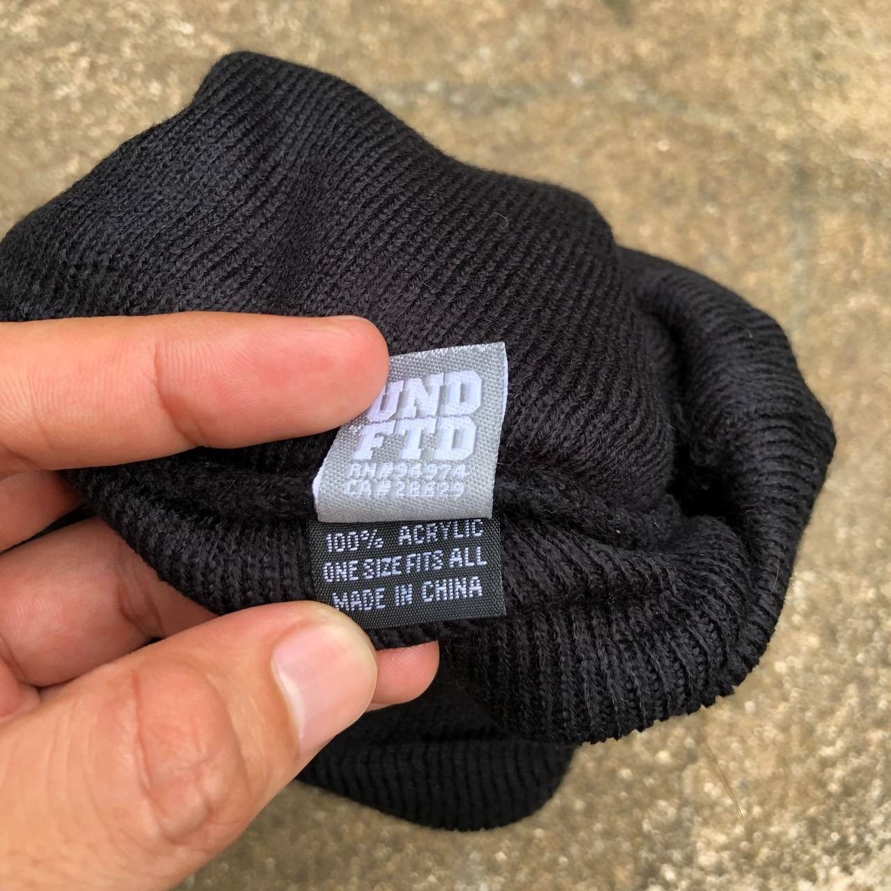 Undefeated Undefeated Spell Out Beanie Hat Cuffed Japanese Beanie Size ONE SIZE - 6 Thumbnail