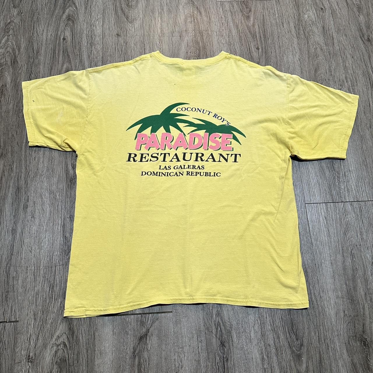 Vintage Y2K sunfaded coconut roys restaurant graphic vacation shirt Size US XL / EU 56 / 4 - 1 Thumbnail