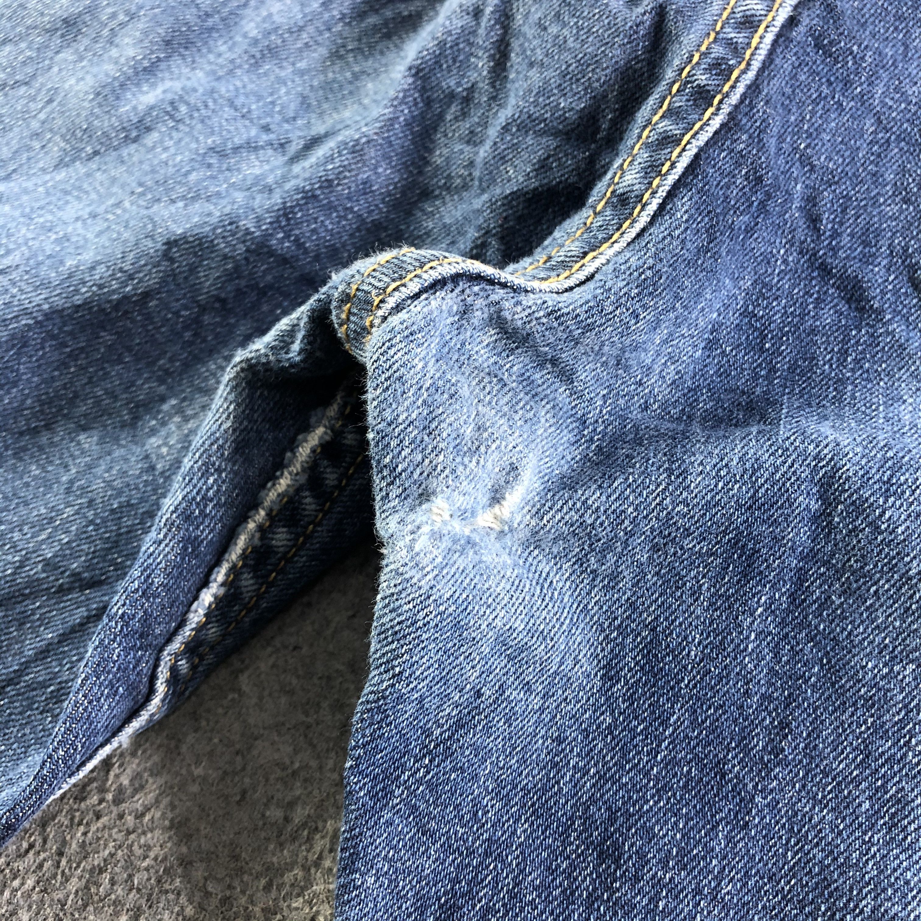 Levi's Vintage Blue Wash Levis 527 Jeans-J4362 Size US 35 - 7 Thumbnail