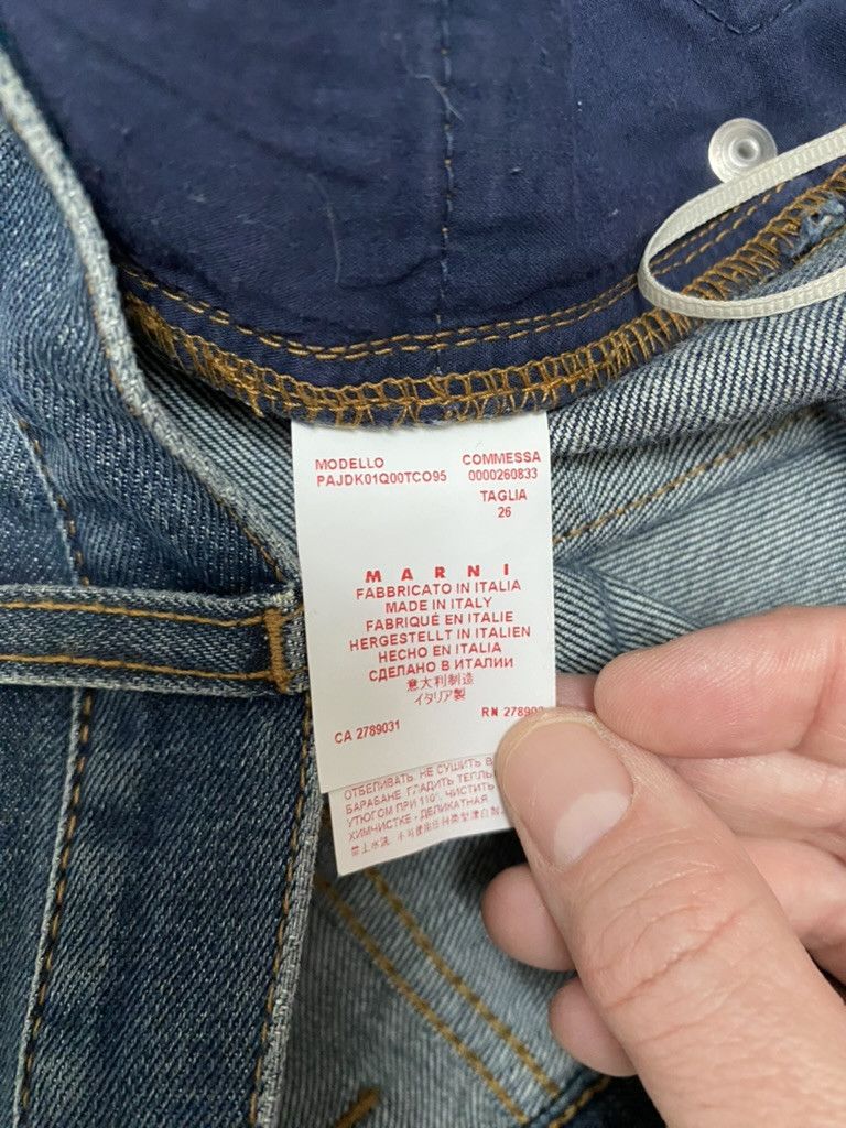 Marni Marni Oversized Denim Pants Size US 26 / EU 42 - 7 Thumbnail