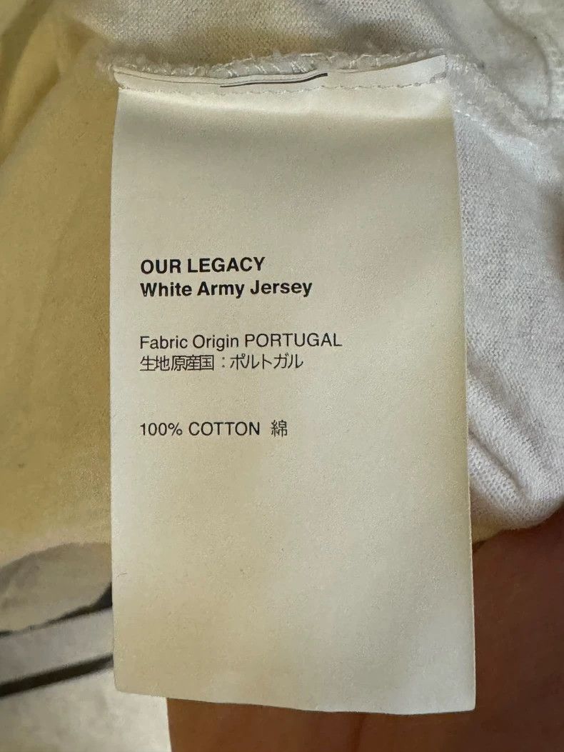 Our Legacy Our Legacy size50 White turtleneck T-shirt Size US M / EU 48-50 / 2 - 5 Thumbnail