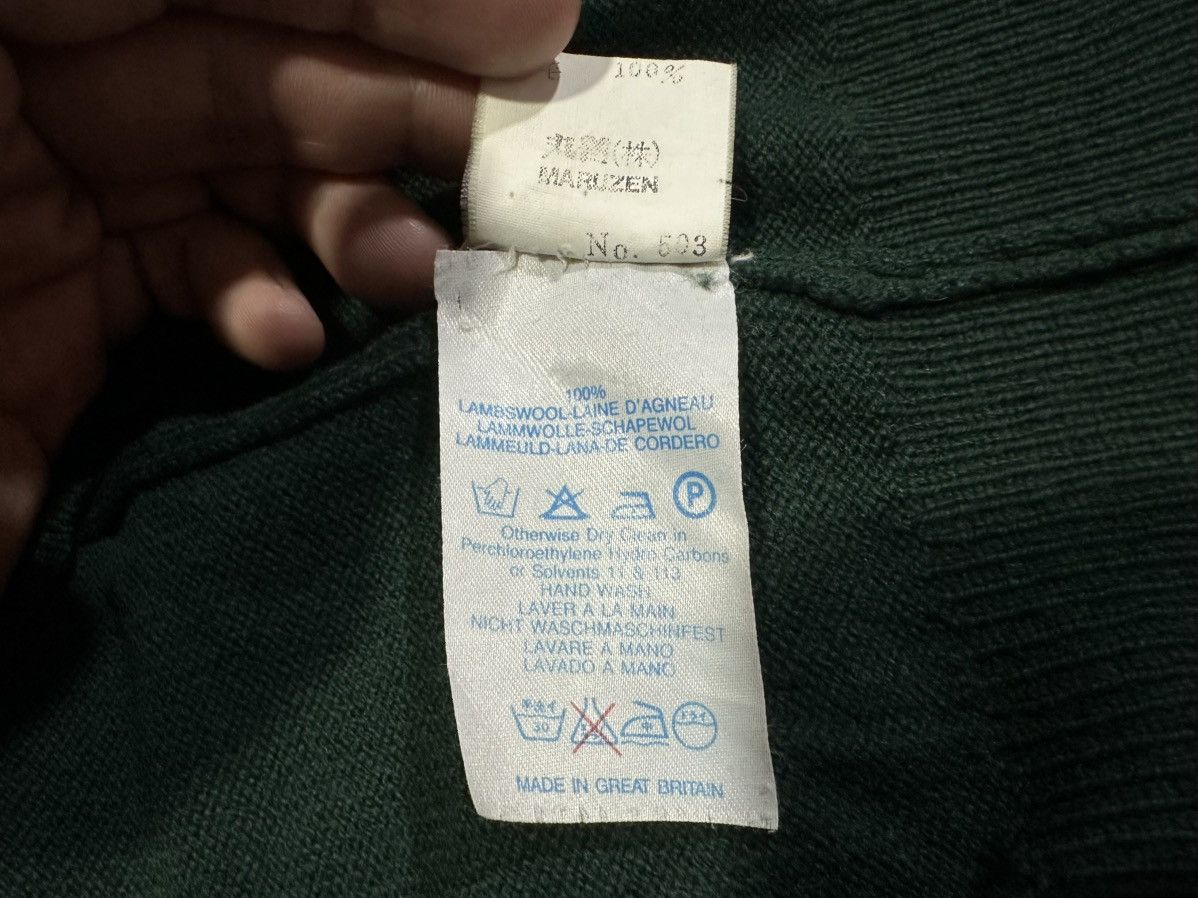 Burberry × Vintage 🔥Vintage Burberrys Lambswool Sweater Forest Green Size US XL / EU 56 / 4 - 10 Thumbnail