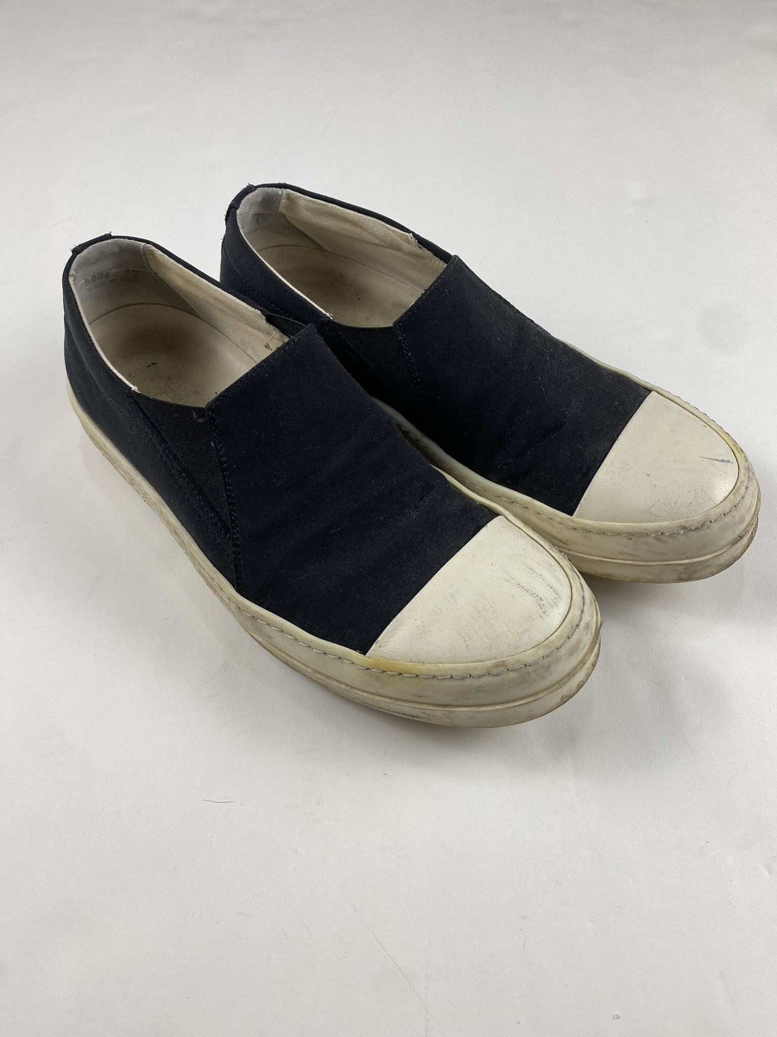 Rick Owens Drkshdw DRKSHDW Slip-On Ramones Size US 9 / EU 42 - 2 Thumbnail
