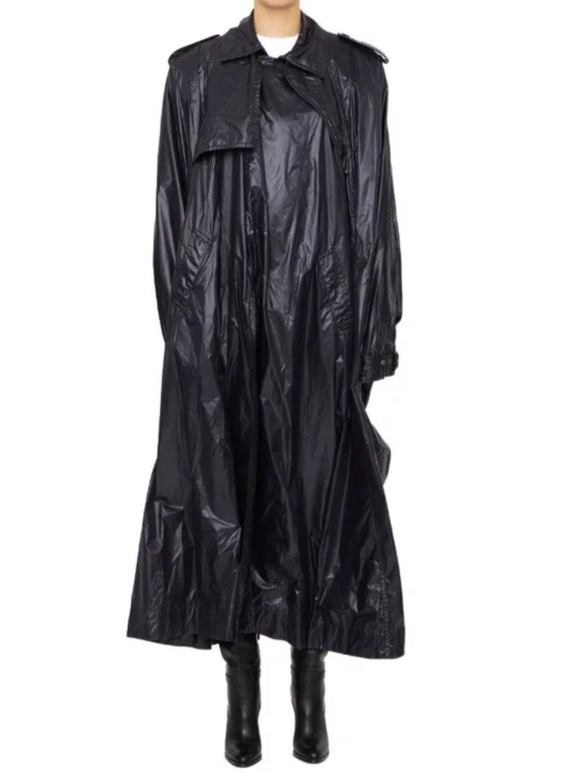 Saint Laurent Paris 🔥$3.5K VALUE🔥Saint Laurent Oversized Cape Trench Coat Size S / US 4 / IT 40 - 2 Thumbnail