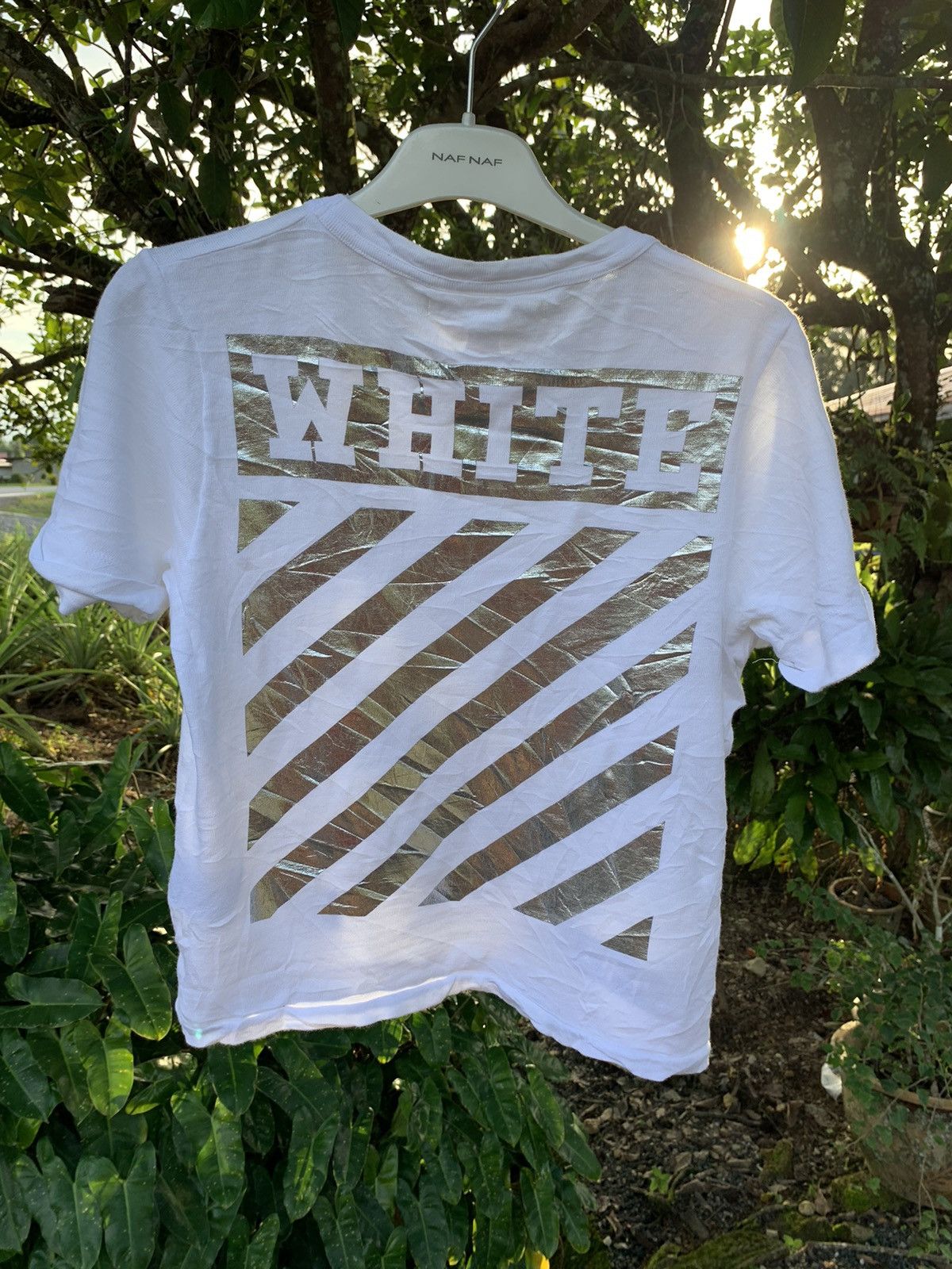 image of Off White Off-White Tshirt, Women's (Size XS)