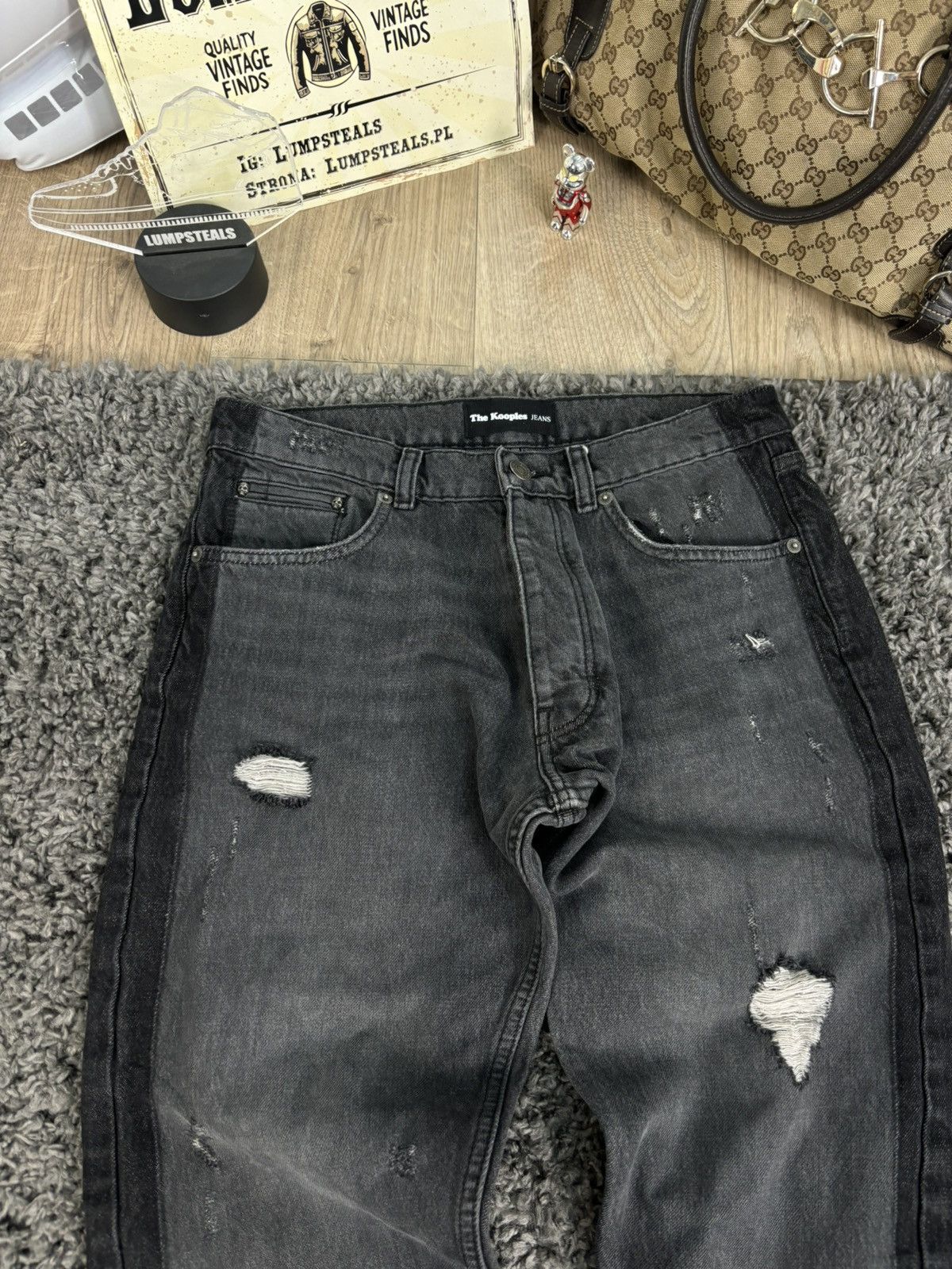 The Kooples Luxury The Kooples Jeans Distressed Denim Faded Size Shorts Size US 34 / EU 50 - 5 Thumbnail
