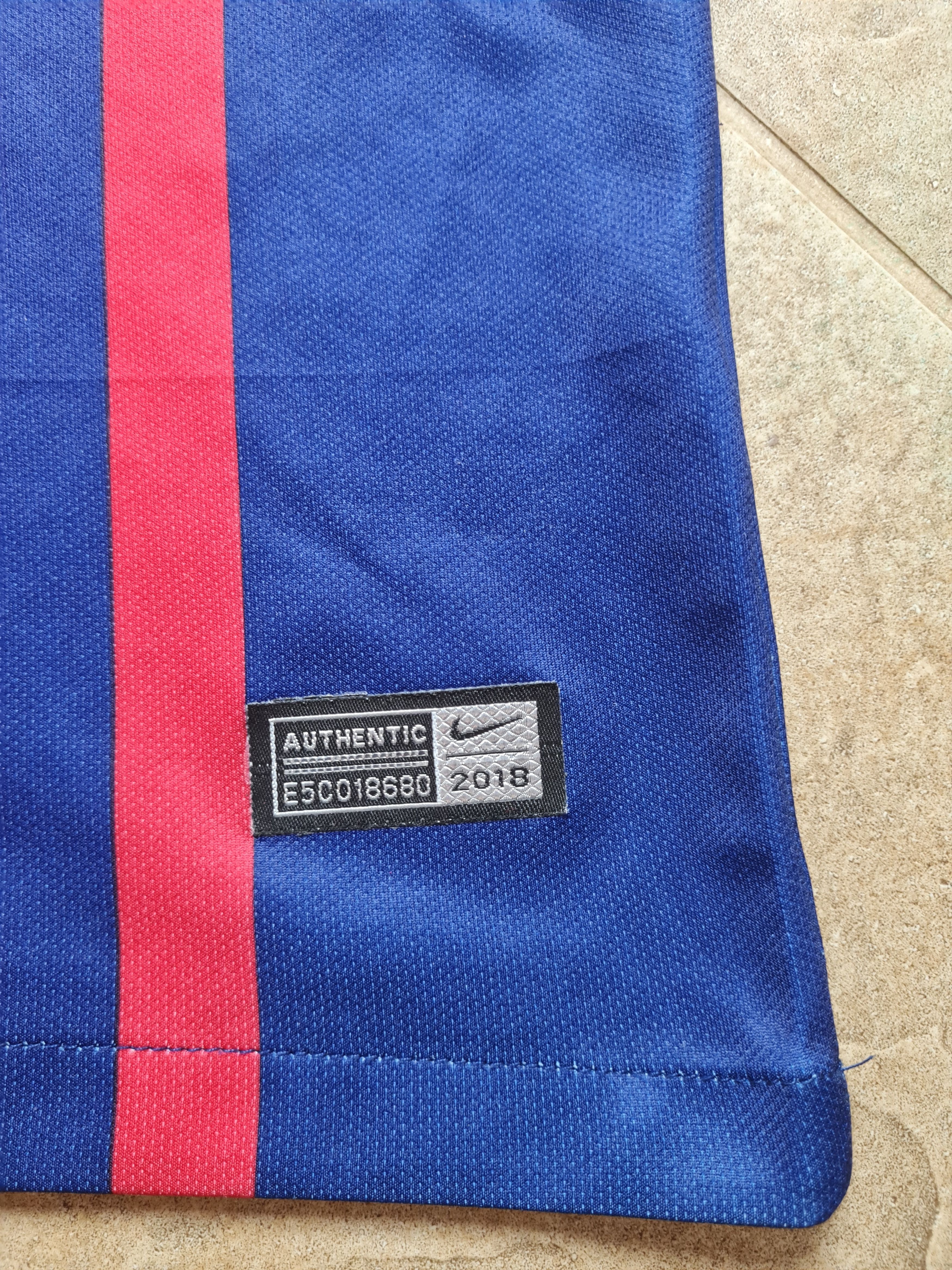 Nike Soccer Nike 2018 FCB Barcelona Football Soccer Rakuten Size US L / EU 52-54 / 3 - 23 Thumbnail