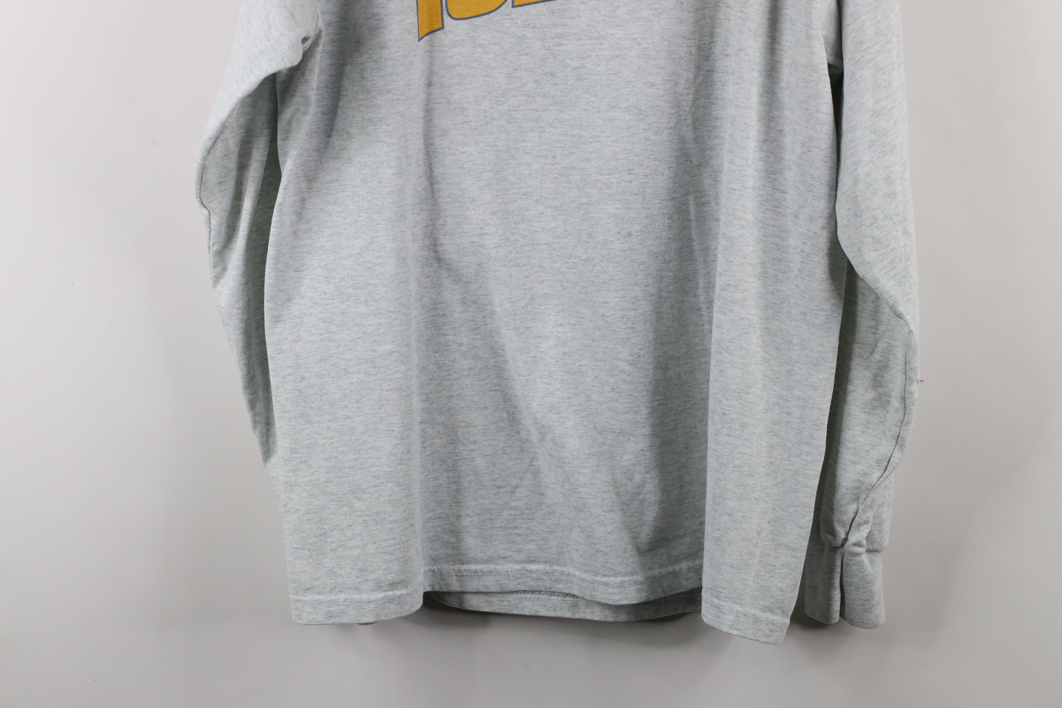 Vintage Vintage 90s University of Toledo Long Sleeve T-Shirt Gray Size US L / EU 52-54 / 3 - 14 Thumbnail