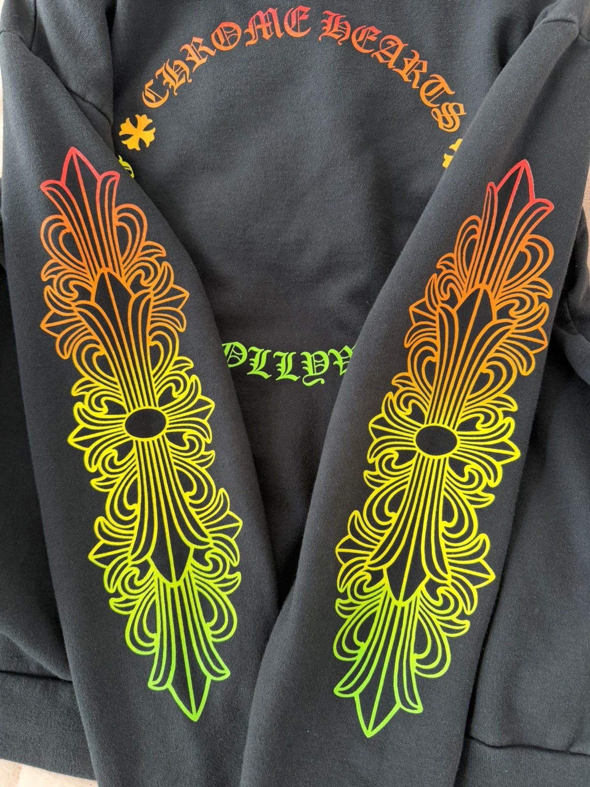 Chrome Hearts CHROME HEARTS FLORAL MULTICOLOR HOODIE Size US S / EU 44-46 / 1 - 3 Thumbnail