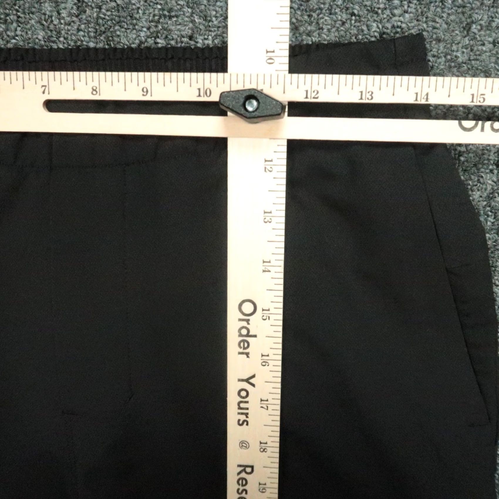 Lululemon Lululemon Pants Mens Small Black Pique Fabric New Venture Trouser Size US 29 - 7 Thumbnail