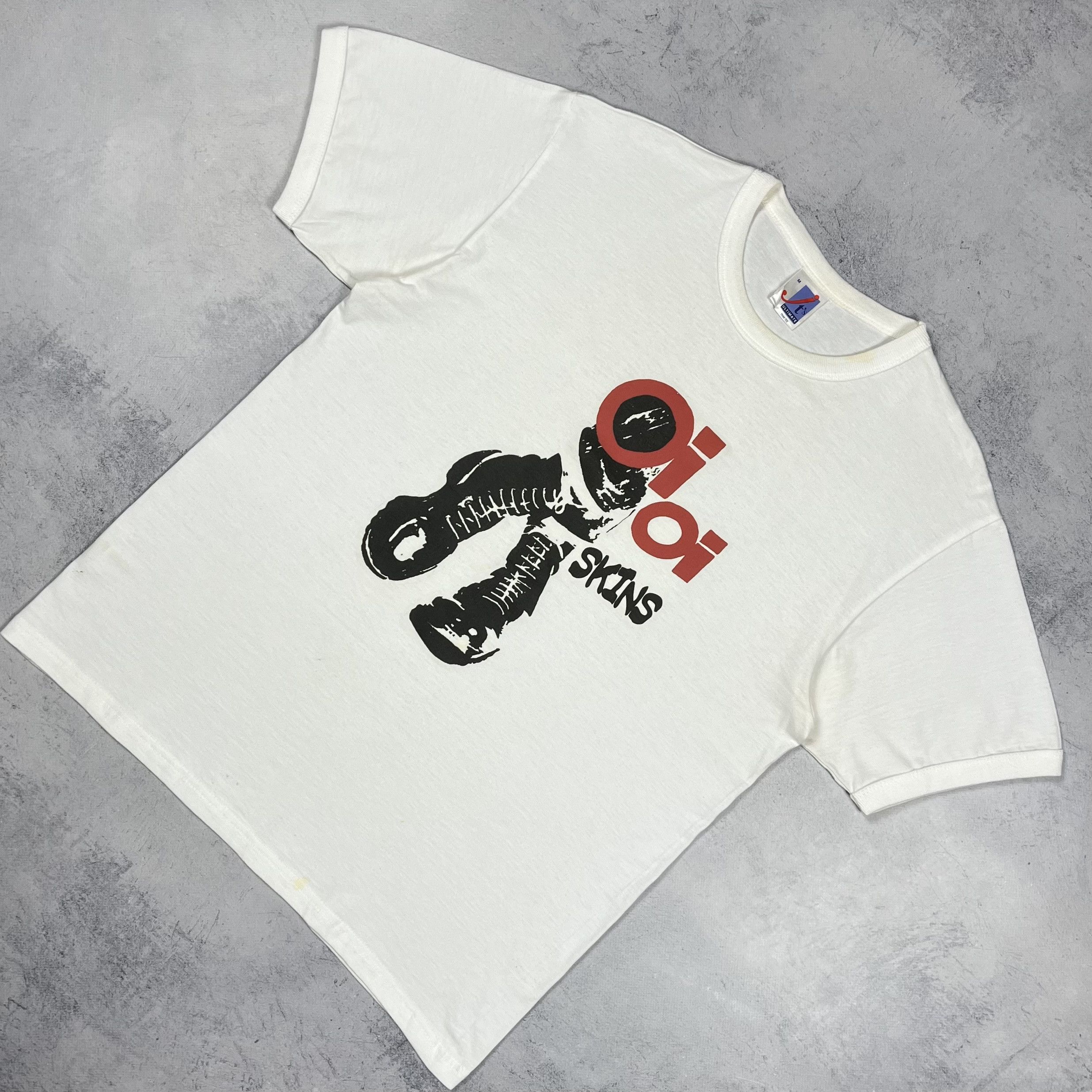 Band Tees Vintage OI OI Skins Rare Punk T Shirt 90’s Size US M / EU 48-50 / 2 - 1 Thumbnail