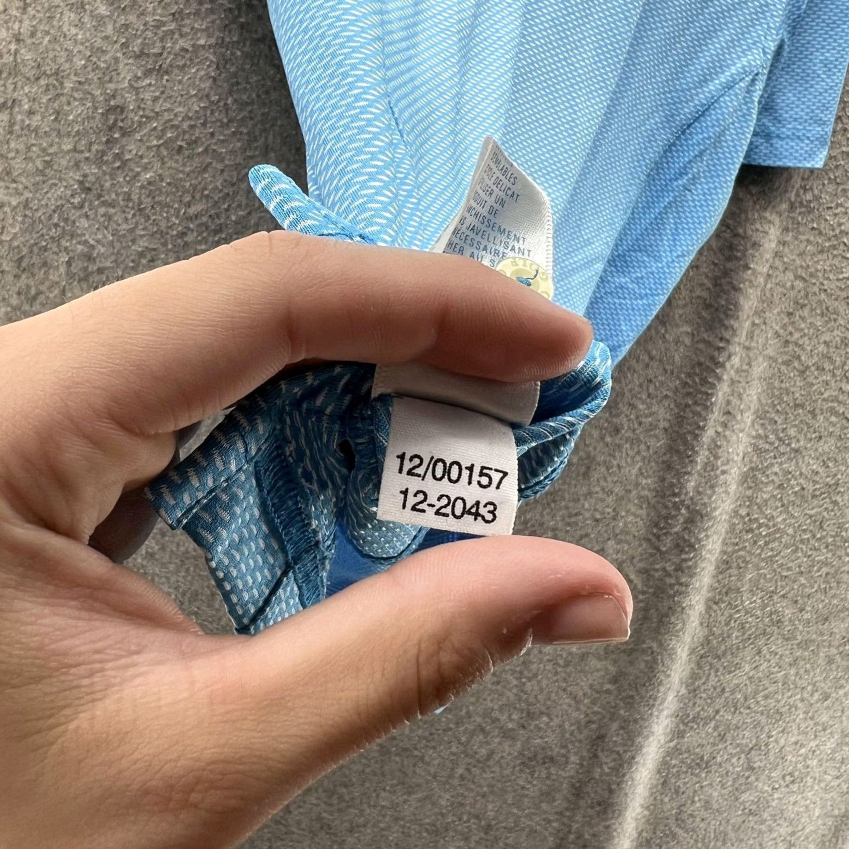 Superdry Oxford Golf Shirt Women Medium Blue The Barclays Super Dry Performance Polo Golf Size M / US 6-8 / IT 42-44 - 5 Thumbnail