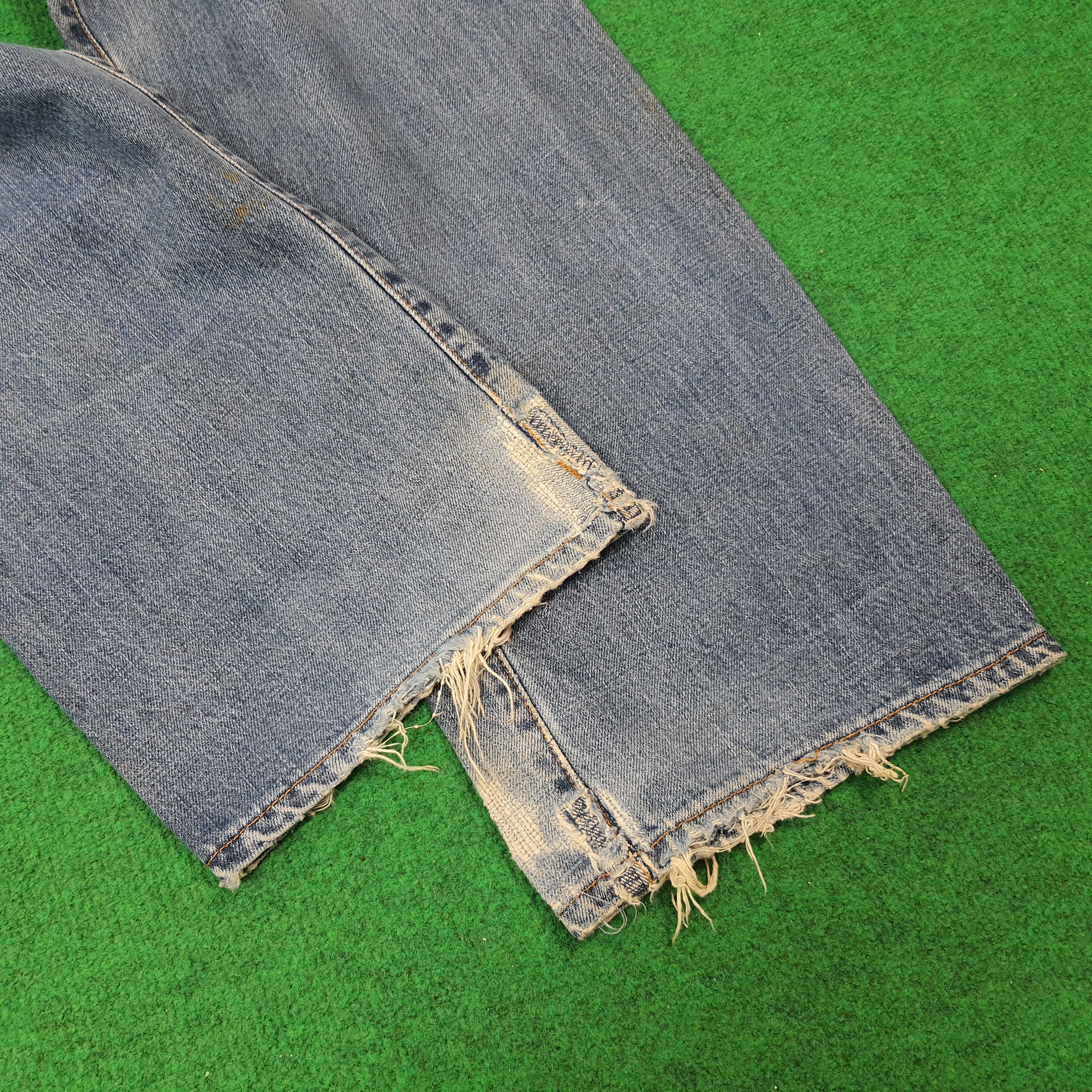 Levi's Vintage Levi's 502 Rare Redline Selvedge Jeans C272N8 Size US 32 / EU 48 - 7 Thumbnail