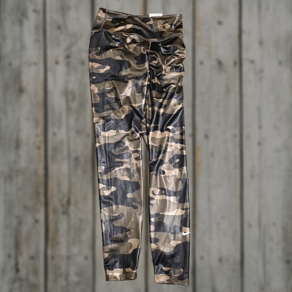 Nike VINTAGE Nike Women's Leggings Shirt Hoodie? Size 28" / US 6 / IT 42 - 1 Thumbnail