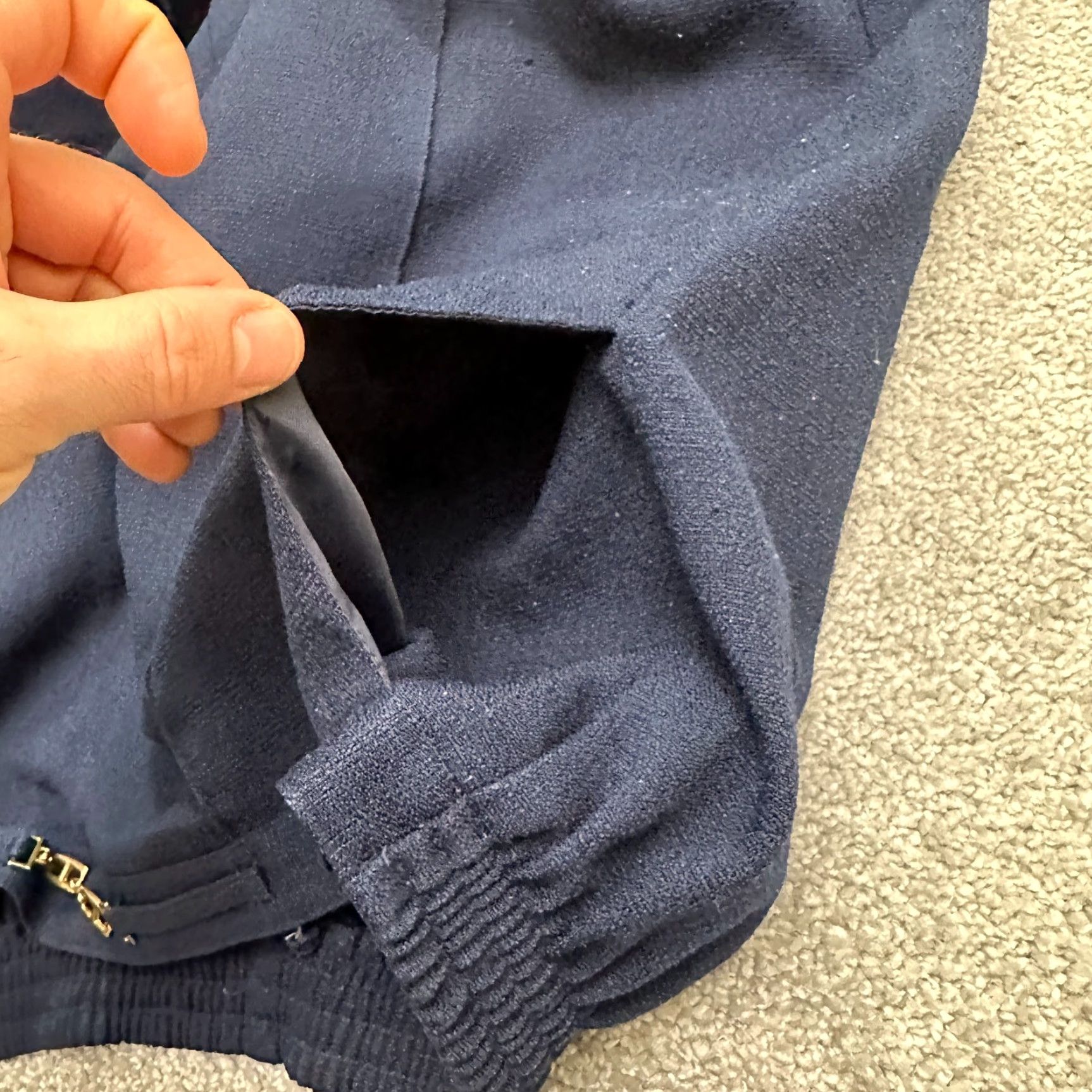 Vintage Alfred Dunner Dress Pants Women 14 Blue Pull On Straight 33x27 Vintage Regular Dress Pants, Blue, Solid, Preppy, Designer, 14 Size 36" / US 14 / IT 50 - 6 Thumbnail