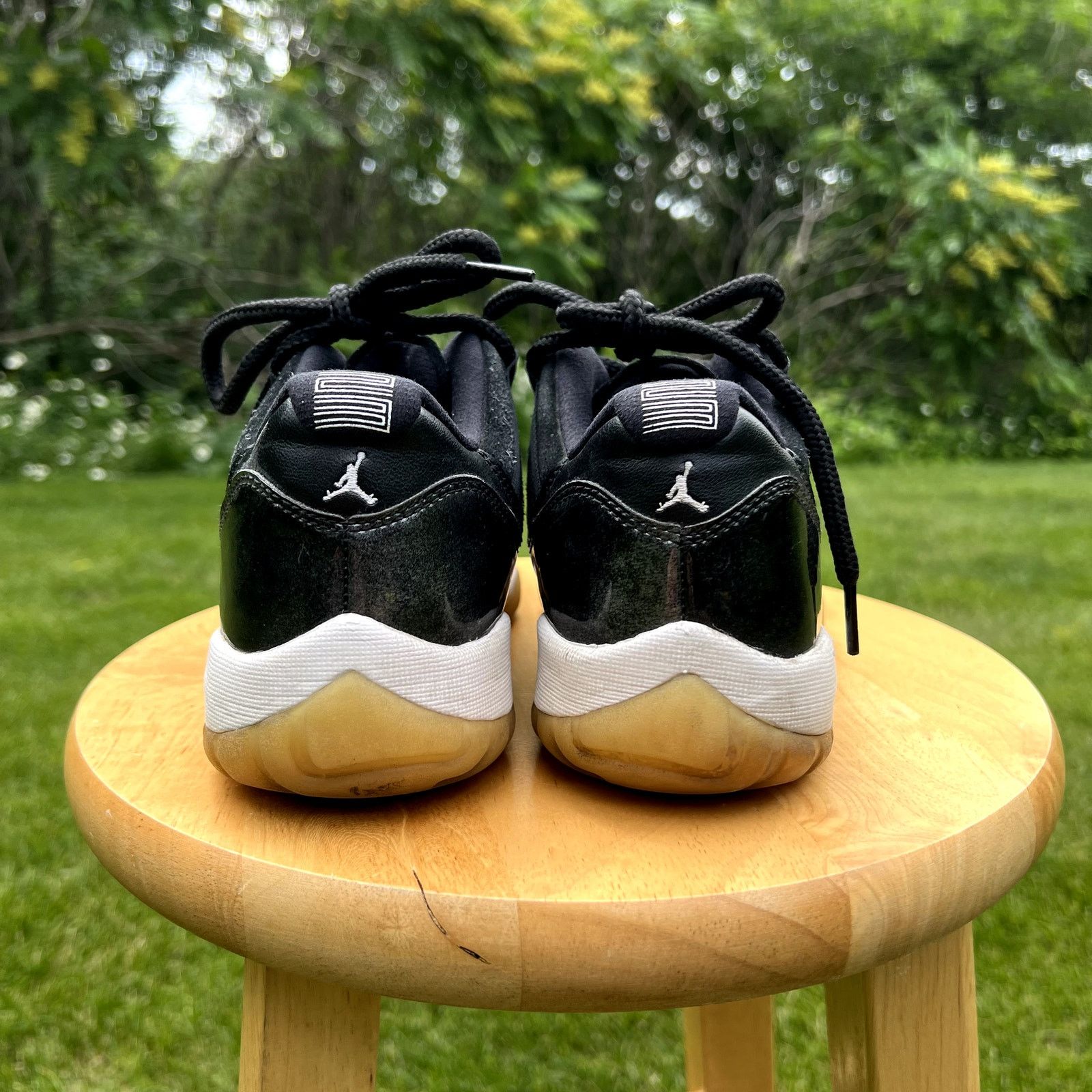 Jordan Brand × Nike Nike Air Jordan 11 Retro Low Barons Men's Shoes - Size 8 Size US 8 / EU 41 - 6 Thumbnail