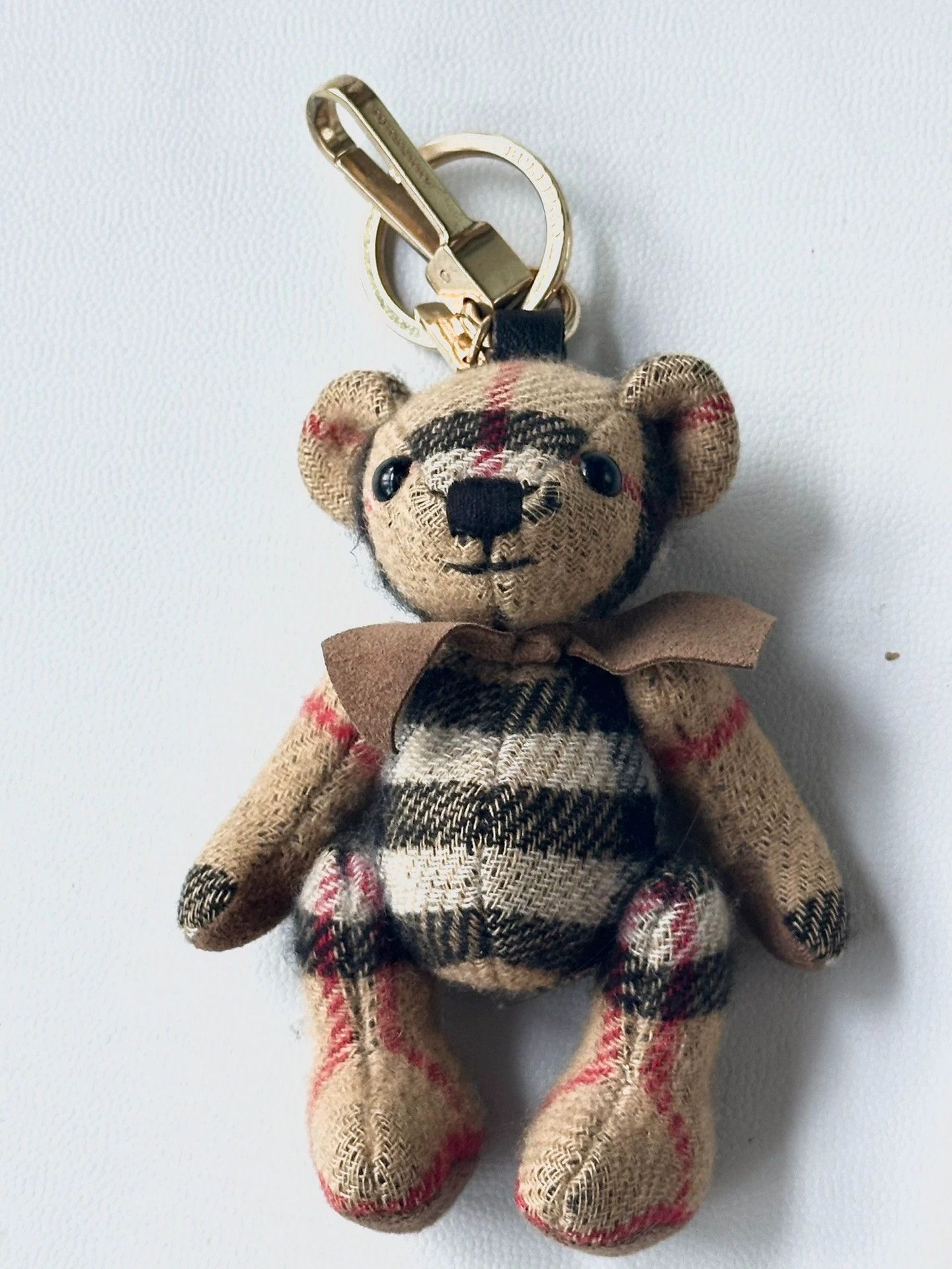 Burberry Burberry Teddy Bear Keychain Size ONE SIZE - 1 Thumbnail