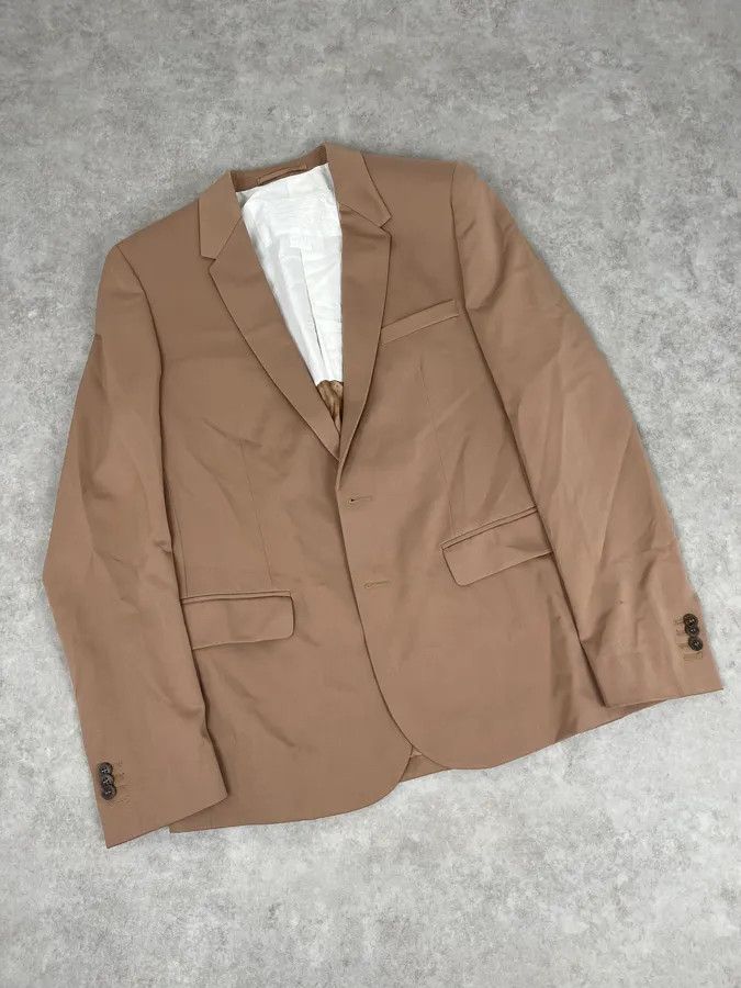 Maison Margiela Maison Margiela H&M Beige Contemporary Blazer Jacket Size 44R - 5 Thumbnail