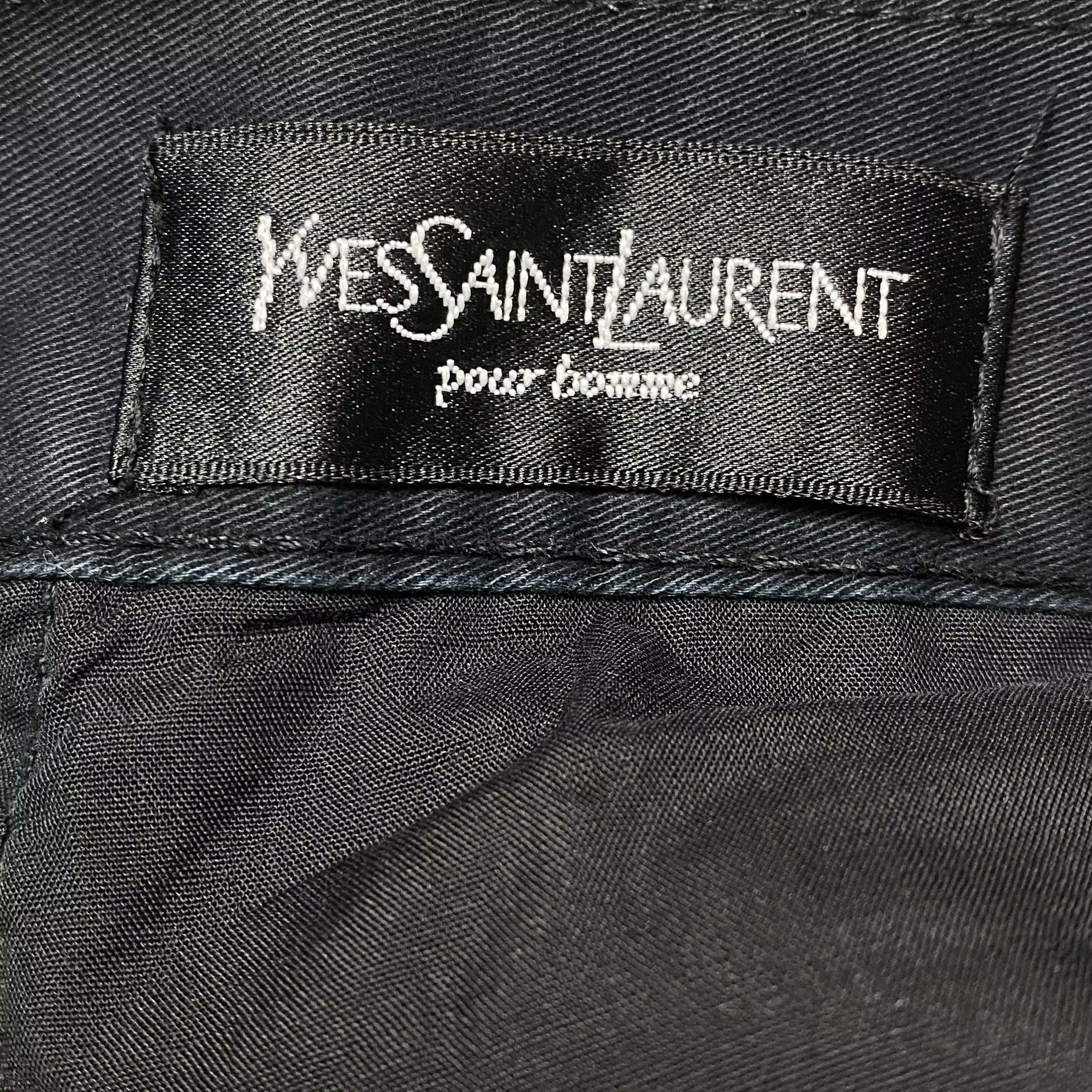 Vintage × Yves Saint Laurent Mens Pants Jeans Yves Saint Laurent Vintage YSL Size 34 Size US 34 / EU 50 - 9 Thumbnail