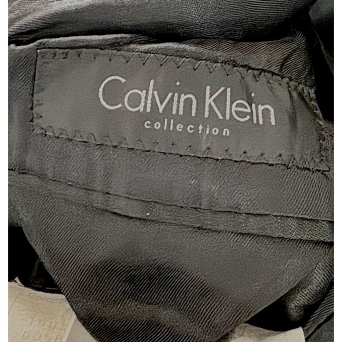 Calvin Klein Calvin Klein Collection Gray Striped Blazer Size 46R - 6 Thumbnail