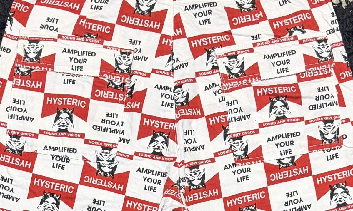 Hysteric Glamour Hysteric Glamour AOP Logo Shorts Size M Made in Japan Size US 32 / EU 48 - 9 Thumbnail
