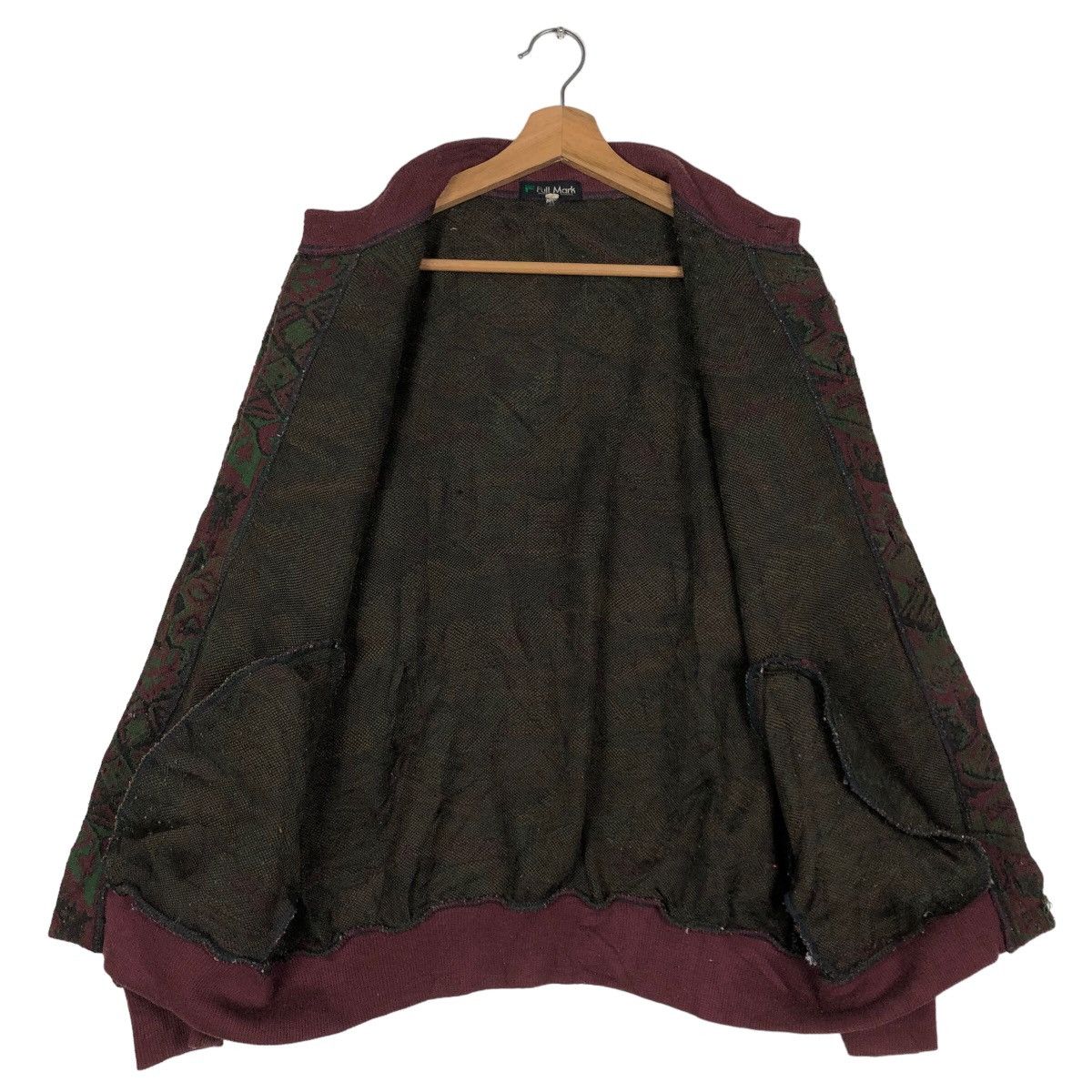 Hysteric Glamour Vintage Cardigan Button Bomber Jacket FullMark Issey Miyake Size US M / EU 48-50 / 2 - 13 Thumbnail