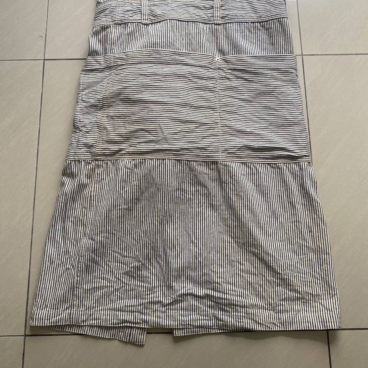Issey Miyake Vintage Issey Miyake Hickory Stripe Overalls Dress Size S / US 4 / IT 40 - 12 Thumbnail