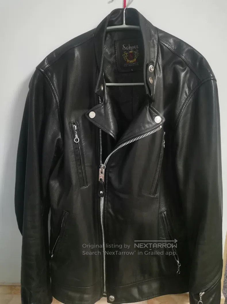 Leather coat