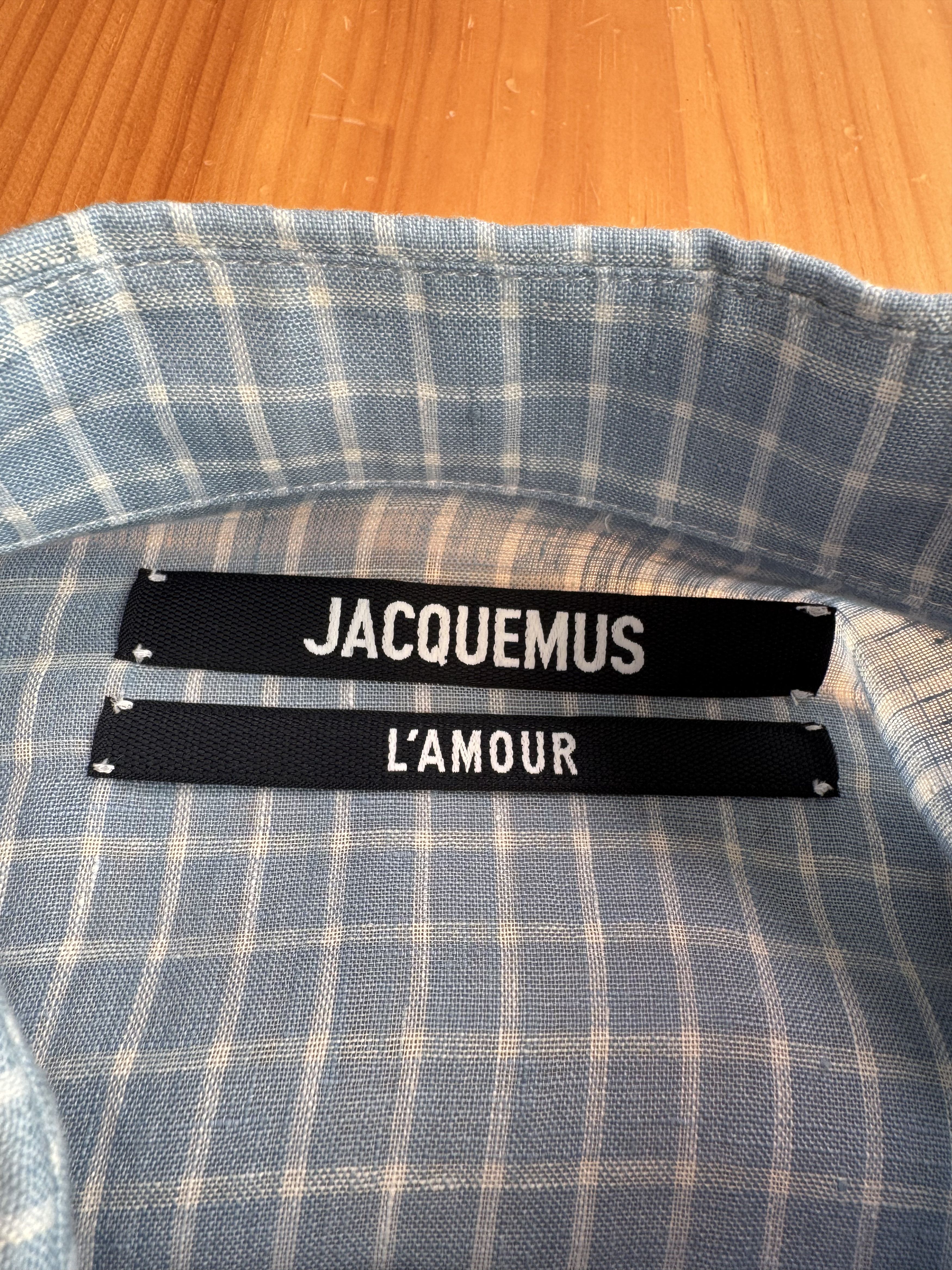 Jacquemus Jacquemus Plaid Check Oversized shirt Size US L / EU 52-54 / 3 - 10 Thumbnail