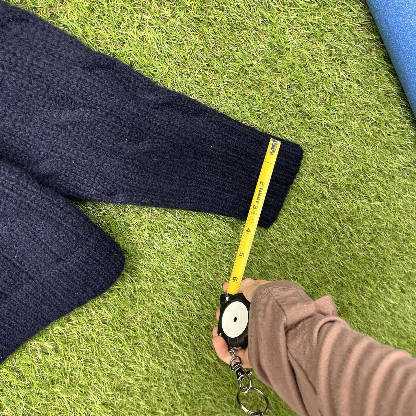 Polo Ralph Lauren VINTAGE Polo Ralph Lauren Cardigan Sweater Mens 40 Wool Cotton Shawl Collar Knit Button Blue Regular Pocketed - Size US L / EU 52-54 / 3 - 5 Thumbnail