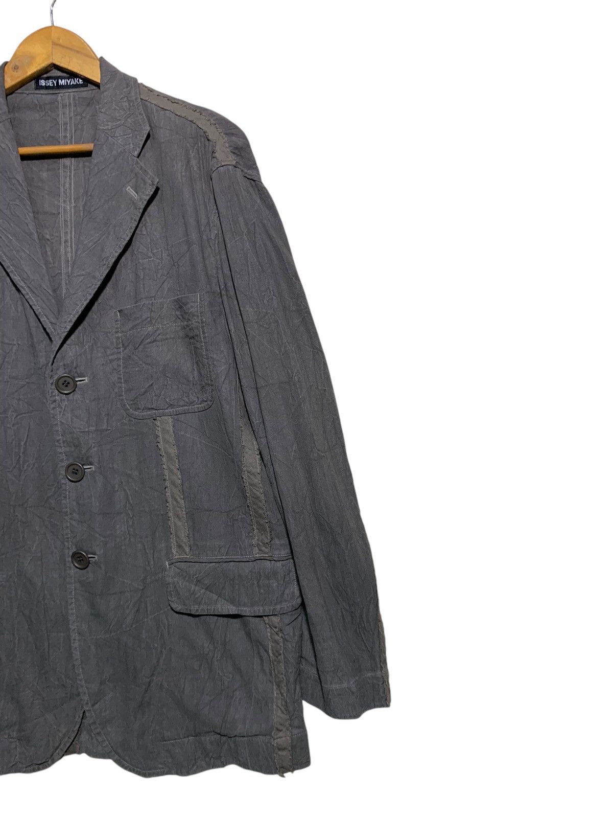 Issey Miyake 🔥ISSEY MIYAKE MEN PATCHWORKS JACKETS Size US M / EU 48-50 / 2 - 3 Thumbnail