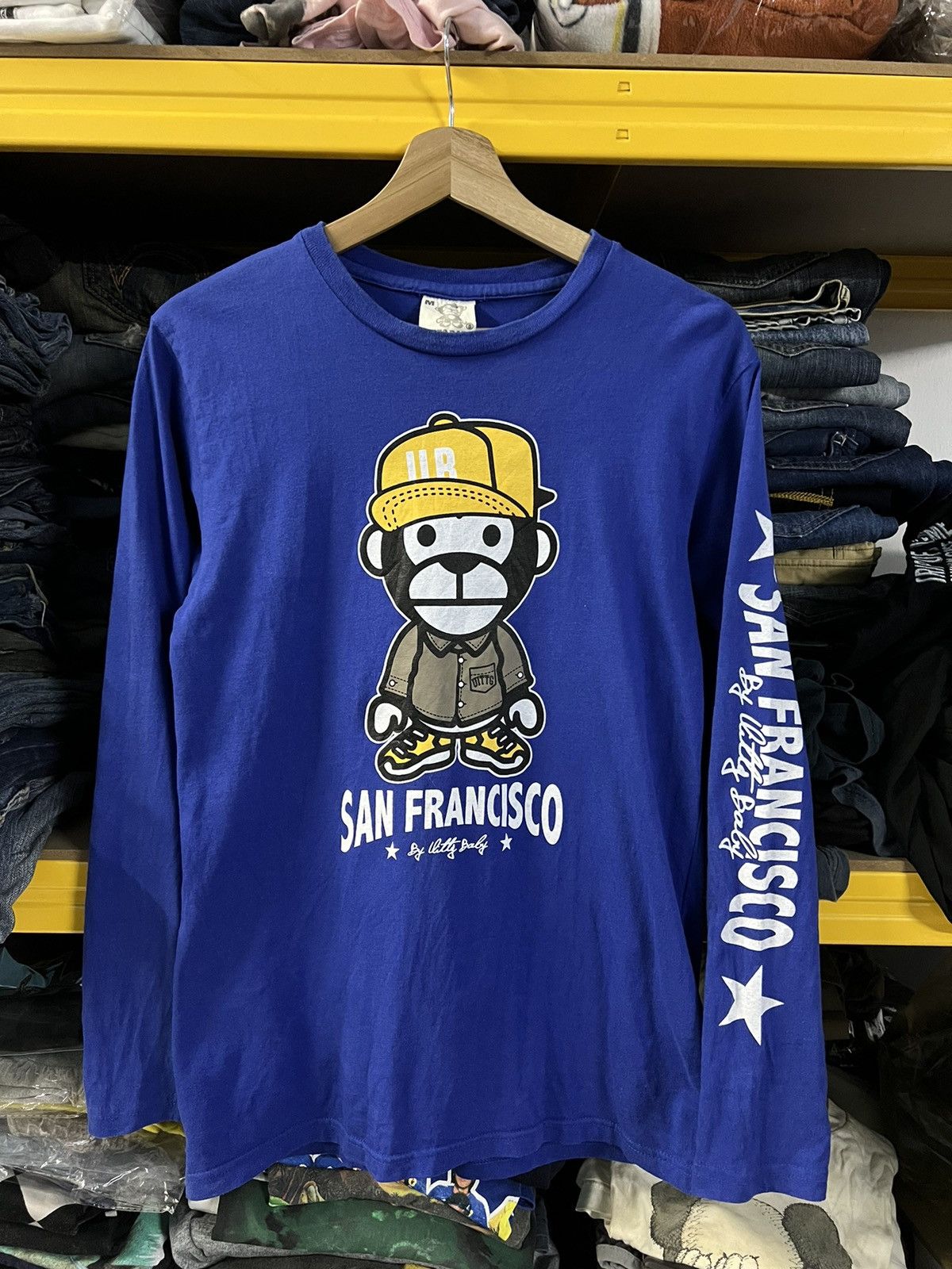 Japanese Brand × Seditionaries × Vintage VTG UITTG BABY SAN FRANCISCO L/S Size US S / EU 44-46 / 1 - 1 Thumbnail