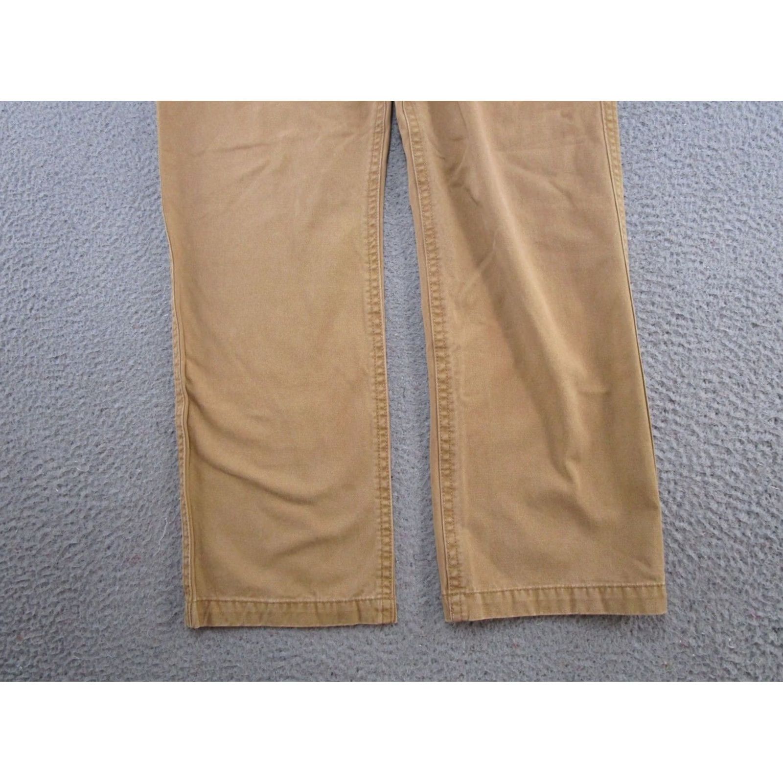 American Eagle Outfitters American Eagle Outfitters Relaxed Chino Pants Beige 34x32 Mens Straight Pocket 5-Pocket Denim/Chino Style Casual Workwear Size US 34 / EU 50 - 2 Thumbnail