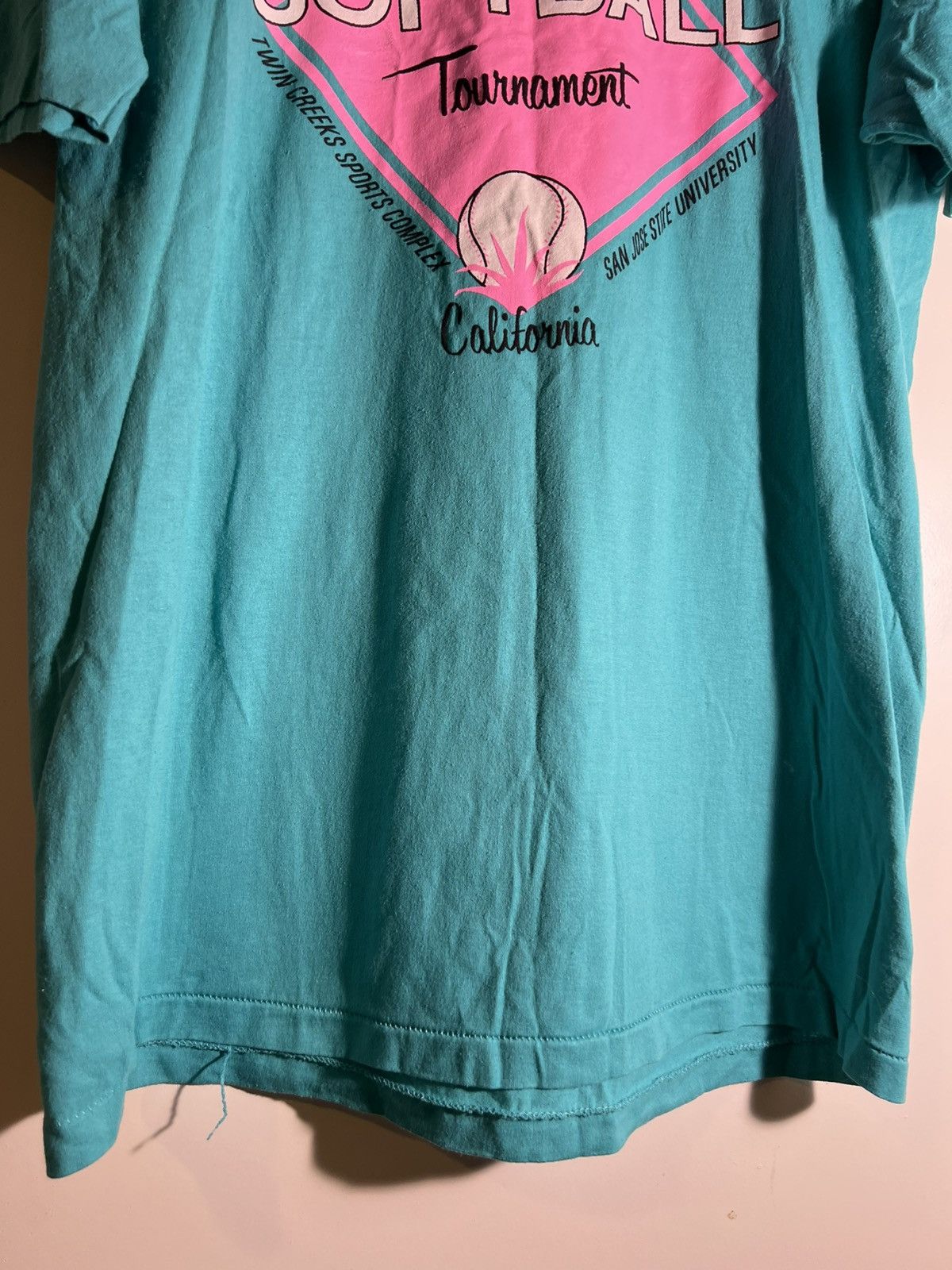 Vintage 80’s 90’s VTG Vintage Bud Light California Softball T Shirt Size US L / EU 52-54 / 3 - 4 Thumbnail