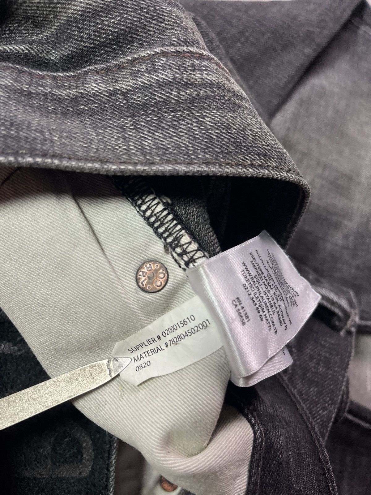 RRL Ralph Lauren × Ralph Lauren RRL Ralph Lauren Slim Narrow Faded Selvedge Denim Jeans 38 Size US 38 / EU 54 - 12 Thumbnail