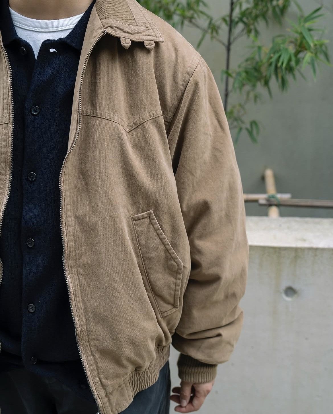 Beams Plus Art If Acts Sherpa Western Bomber Jacket Beige Size US L / EU 52-54 / 3 - 13 Thumbnail