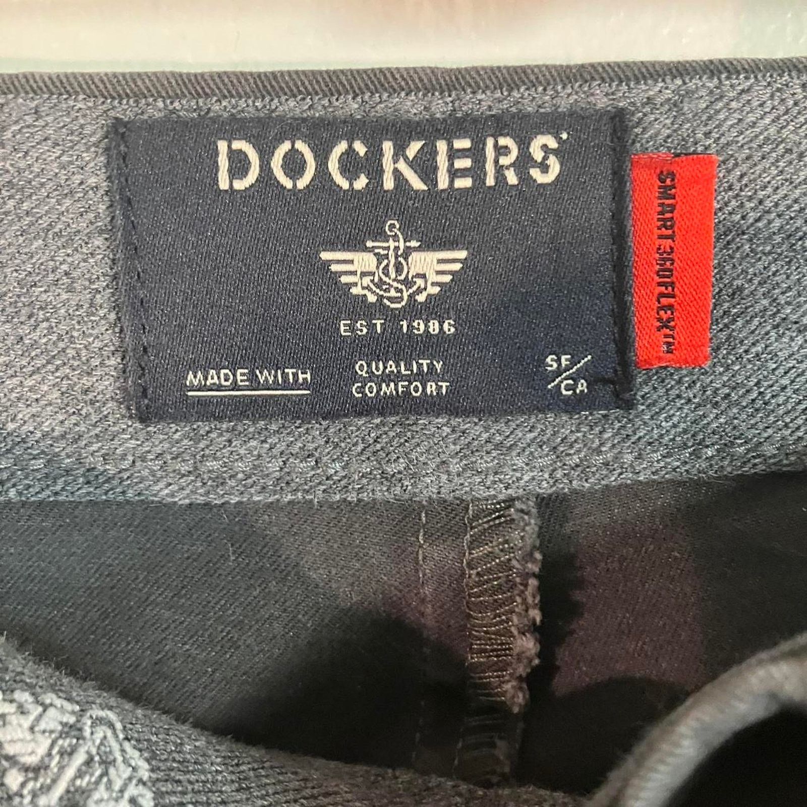 Dockers Dockers Gray Straight Leg Chino Pants 34 Size US 34 / EU 50 - 3 Thumbnail
