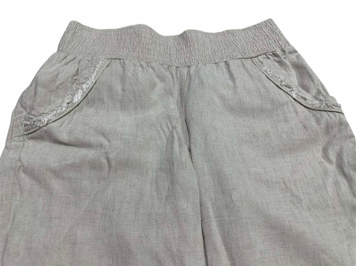 If Six Was Nine 🔥Sick Y2K Goa Hemp Flared Pants Size US 30 / EU 46 - 6 Thumbnail