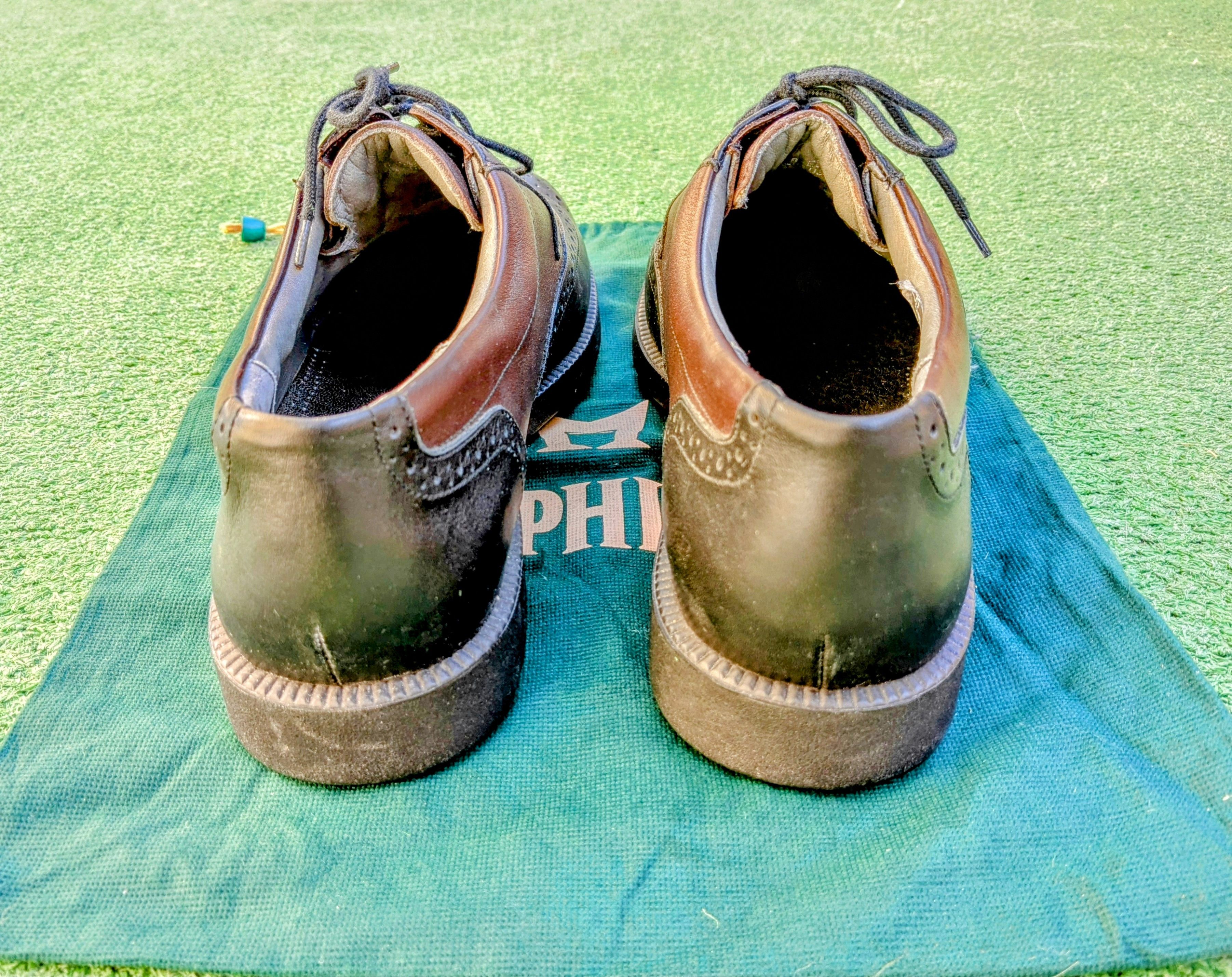 Mephisto Mephisto Multi-Grip Wingtip GTX Waterproof Golf Cleats/Shoes Size US 8.5 / EU 41-42 - 3 Thumbnail