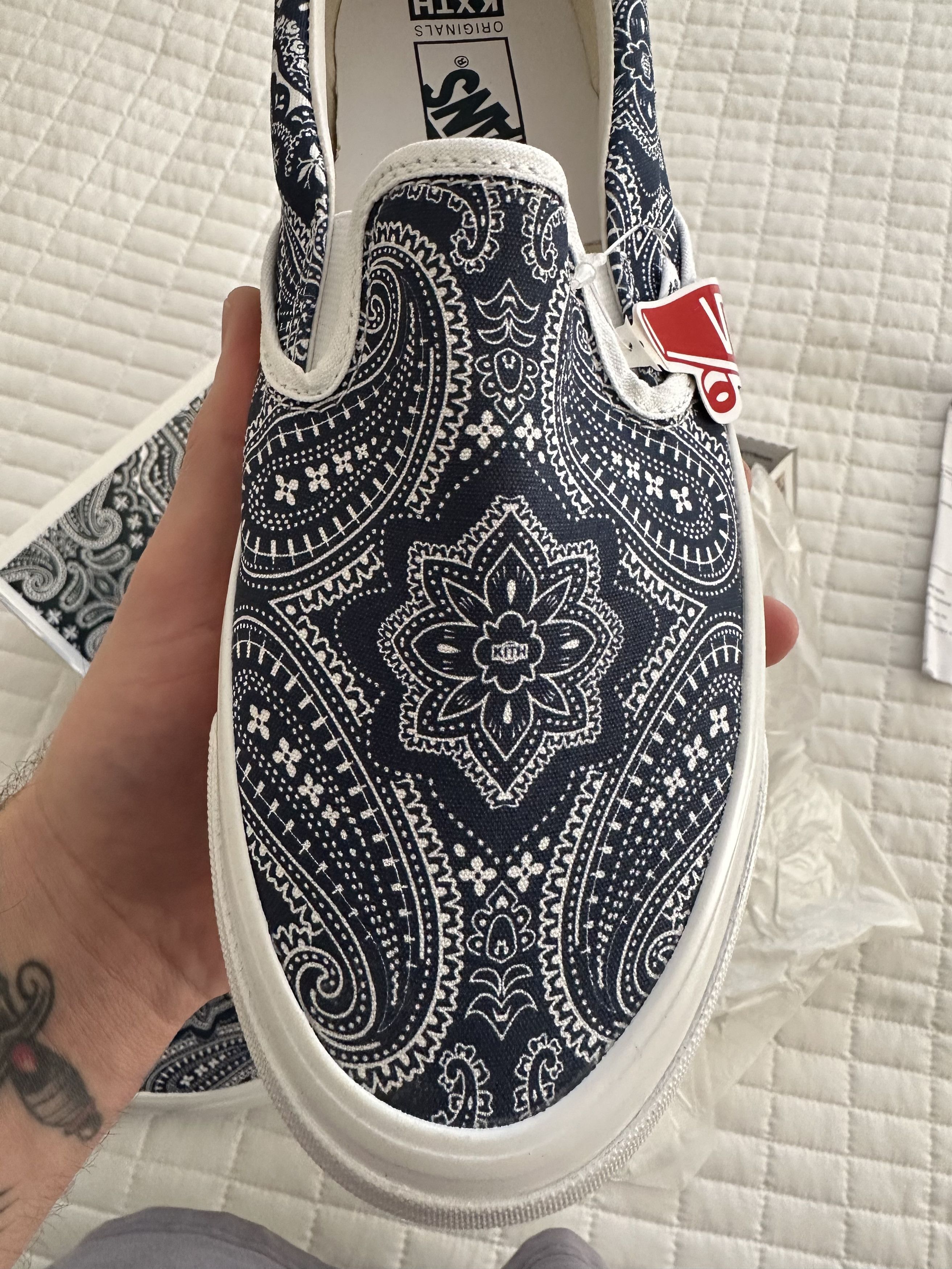 Kith × Vans KITH VANS OG CLASSIC SLIP ON 10TH ANNIVERSARY Size US 11.5 / EU 44-45 - 10 Thumbnail