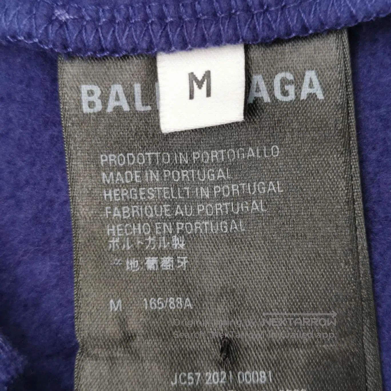 Balenciaga Balenciaga M Cotton Logo Hoodie. Size M / US 6-8 / IT 42-44 - 6 Thumbnail