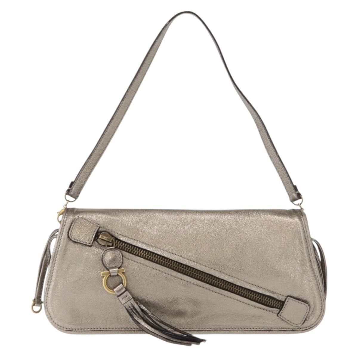 Salvatore Ferragamo Salvatore Ferragamo Gancini Leather Size ONE SIZE - 1 Thumbnail