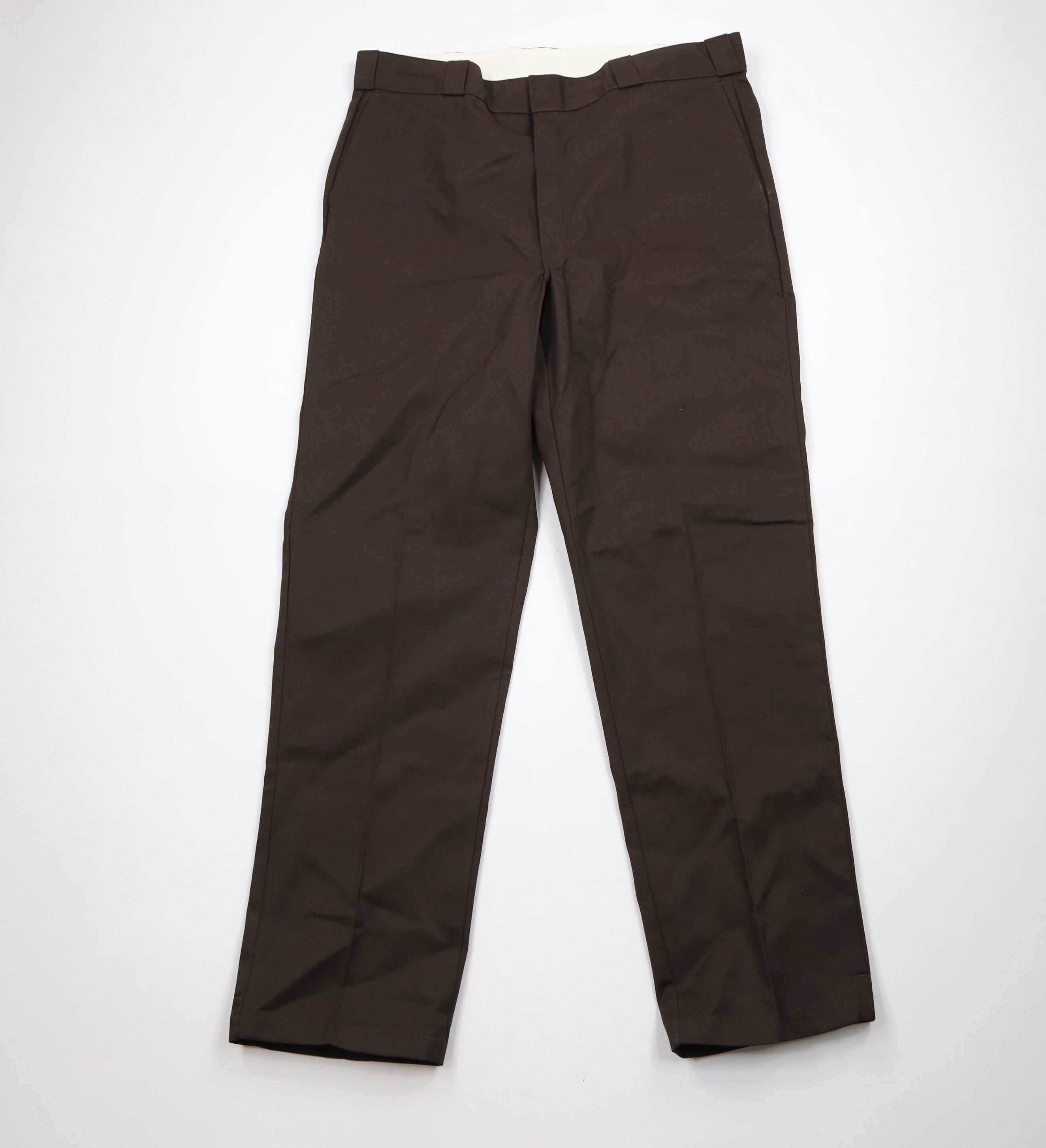 Dickies × Vintage Vintage Dickies Wide Leg Workwear Mechanic Pants Brown Size US 40 / EU 56 - 1 Thumbnail
