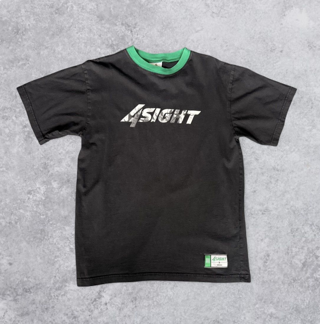Adidas Adidas 4Sight Graphic T-Shirt Black With Green Neckline M Size US M / EU 48-50 / 2 - 1 Thumbnail
