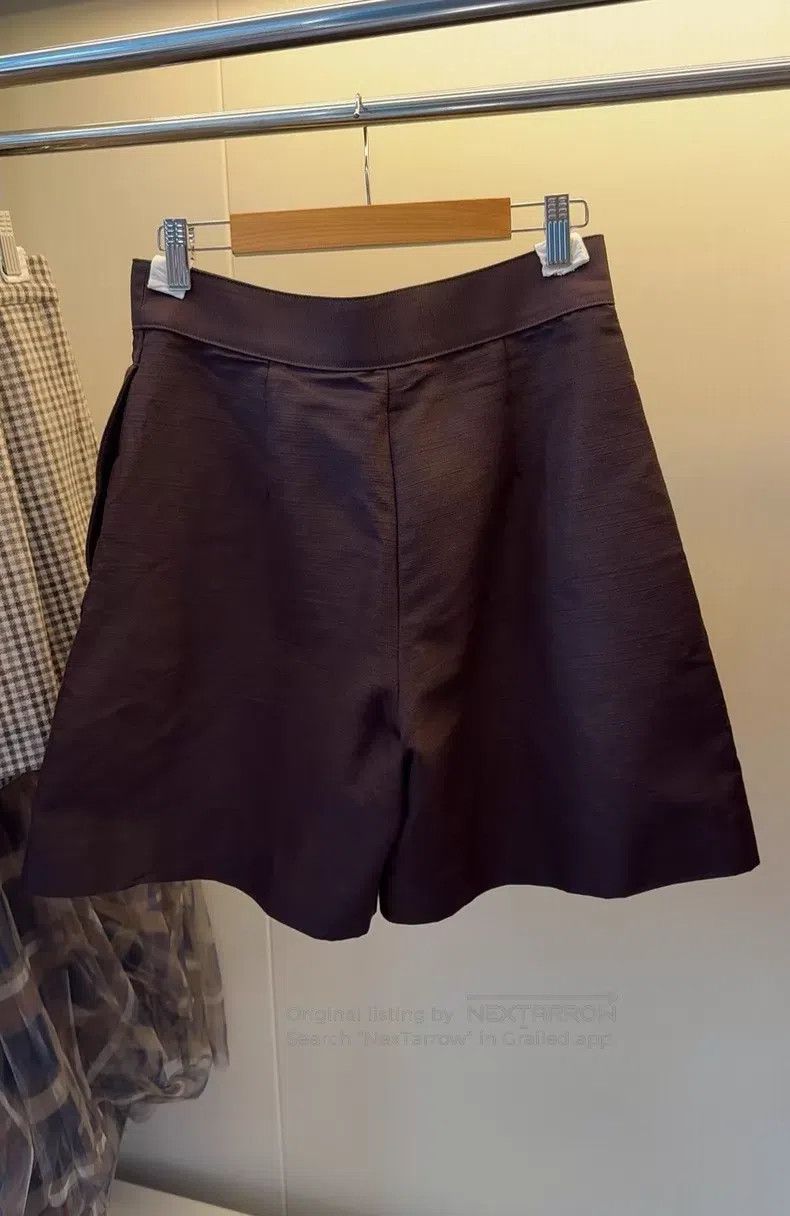 Loro Piana Loro Piana Silk Shorts Size 26" / US 2 / IT 38 - 7 Thumbnail