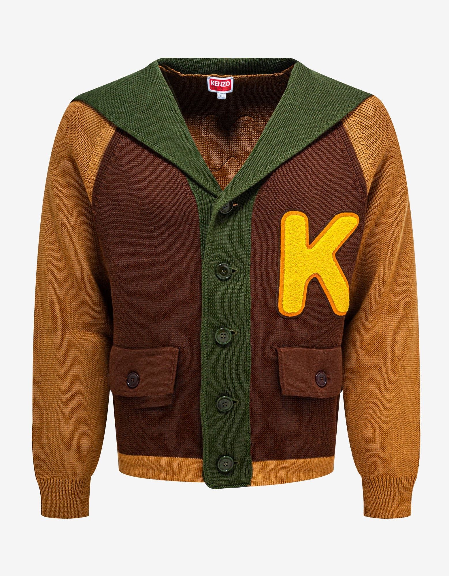 Kenzo Kenzo Yellow Hooded Cardigan Size US XS / EU 42 / 0 - 1 Thumbnail