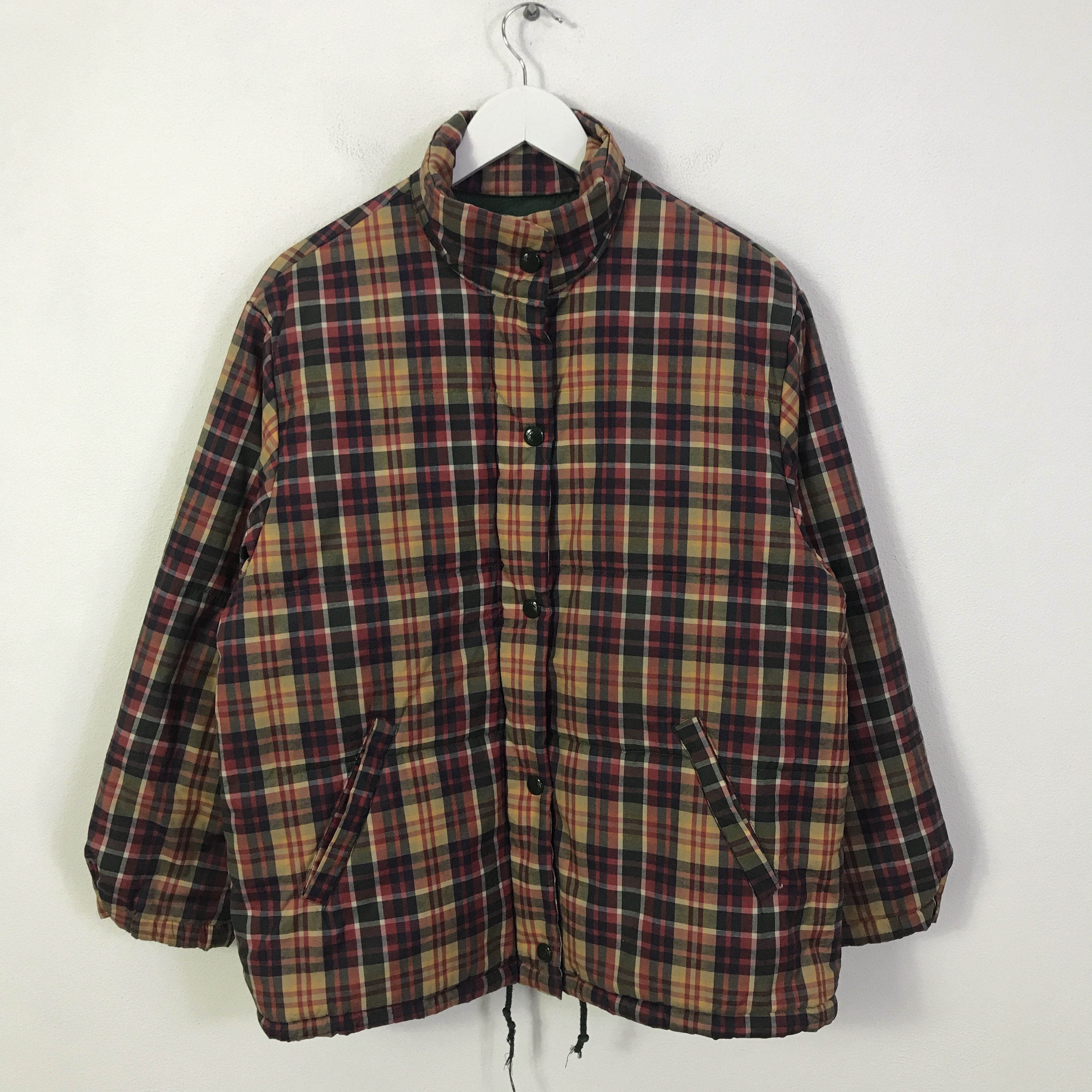 United Colors Of Benetton Vtg united colors of benetton qualited jacket K84B1 Size US M / EU 48-50 / 2 - 1 Thumbnail