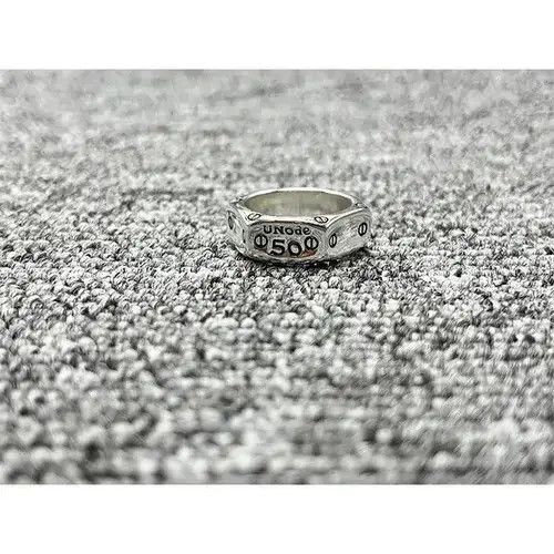 Japanese Brand hexagonal charm ring Size 7 8 9 Size ONE SIZE - 4 Thumbnail